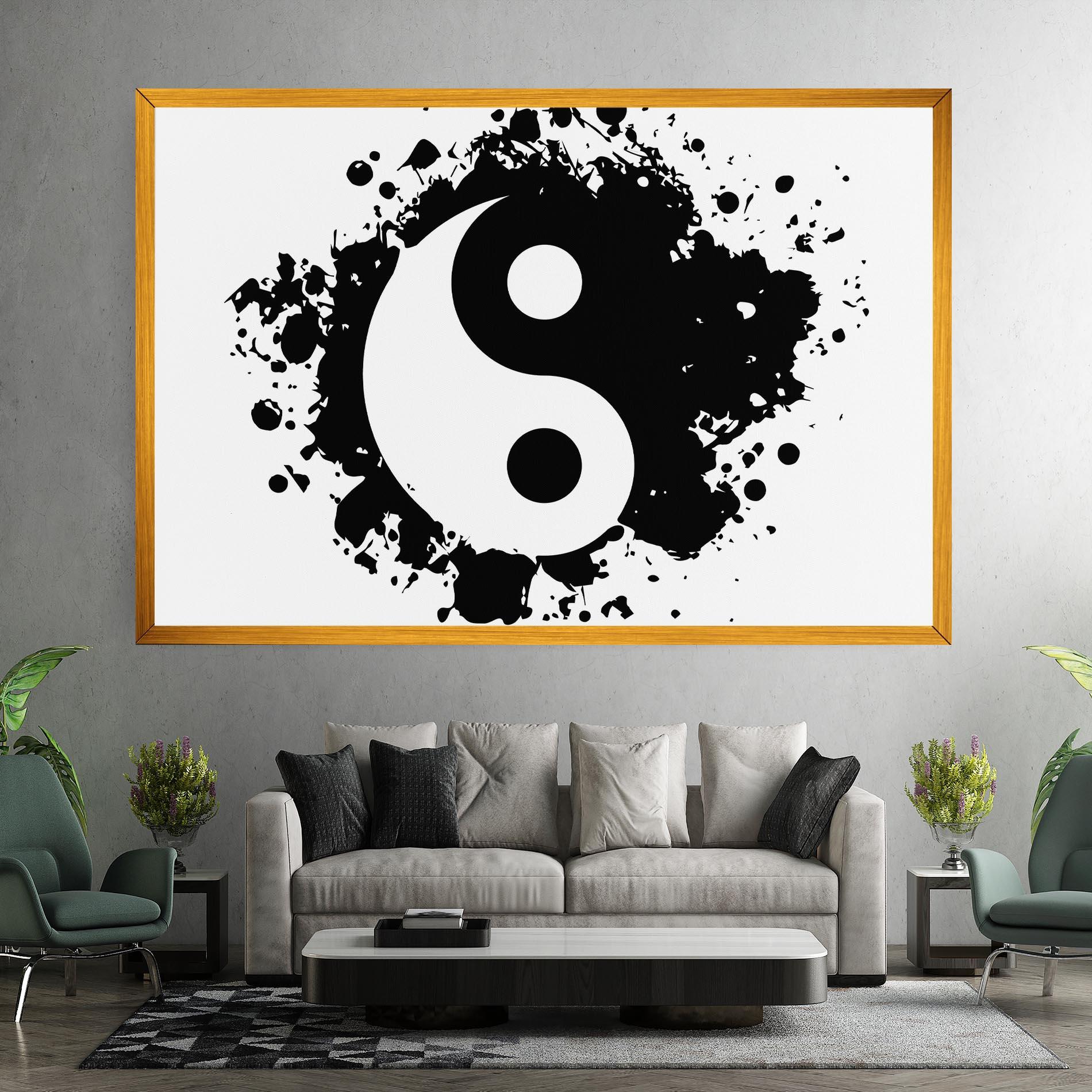Leinwandbild Yinyang Harmony mockup 7