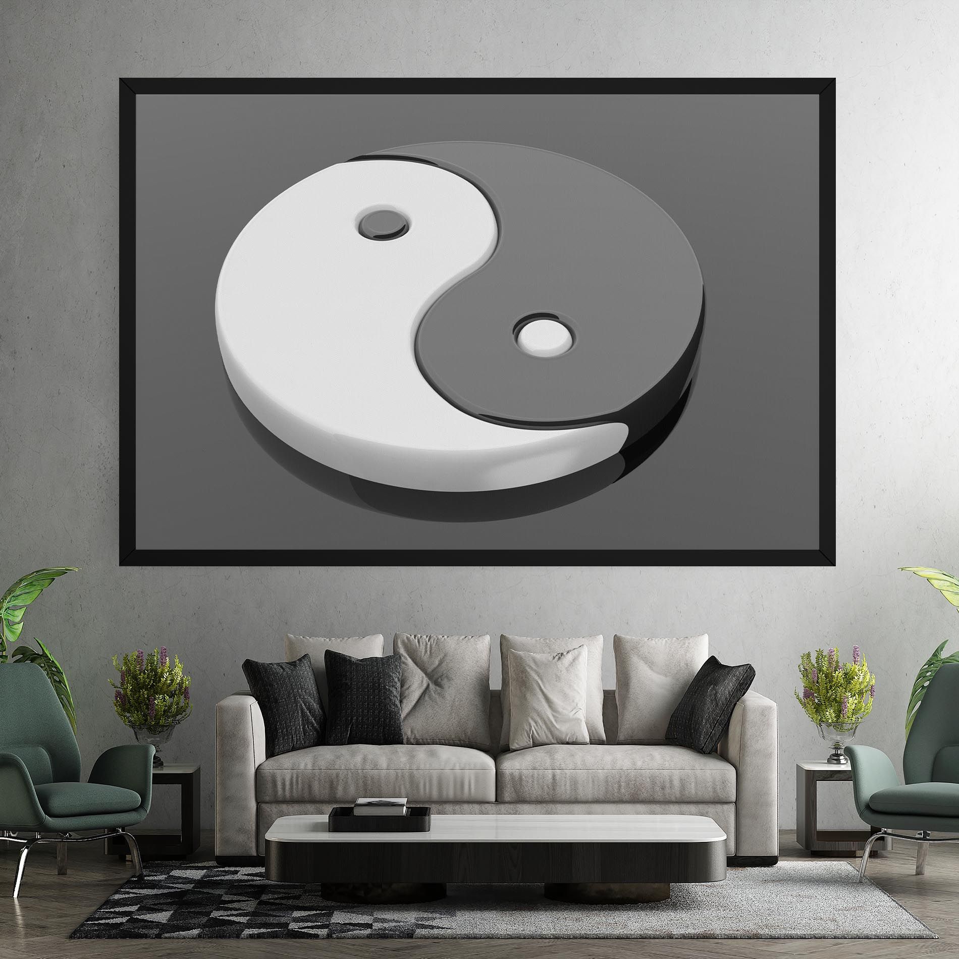 3d Yinyang mockup 7