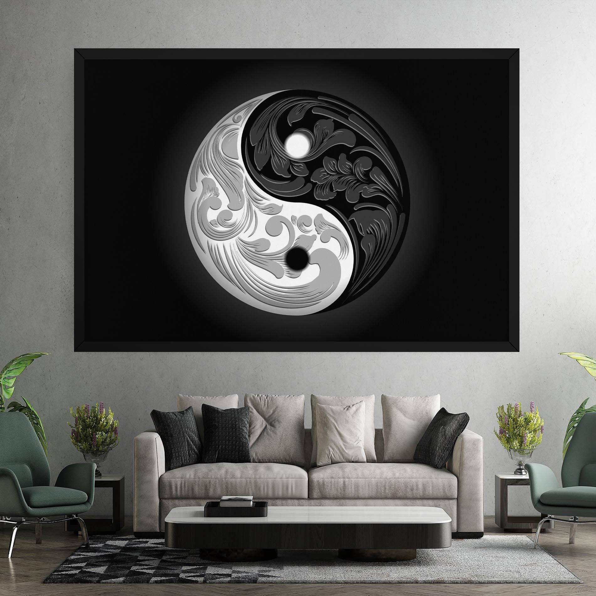 Yinyang Grey mockup 7