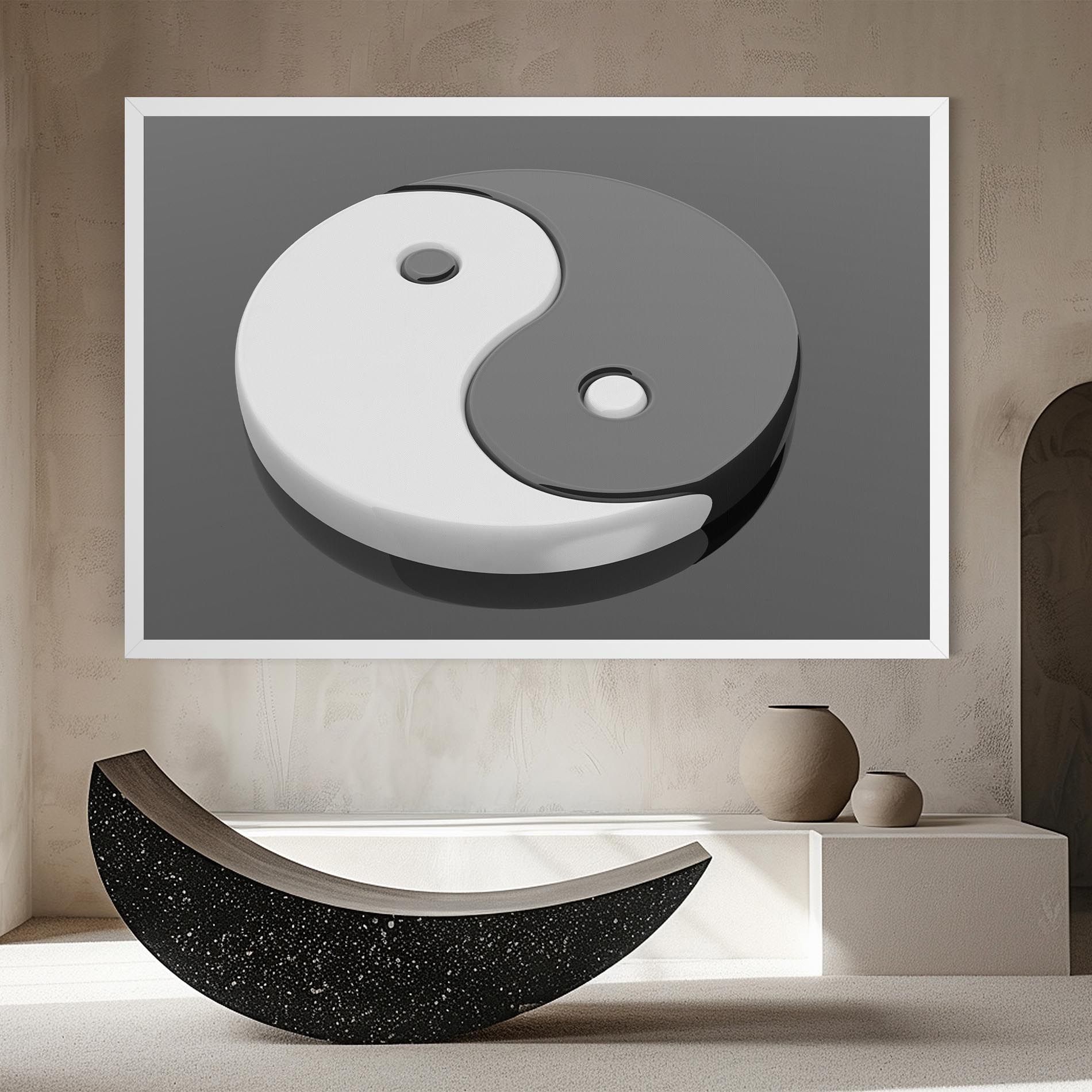 3d Yinyang mockup 8