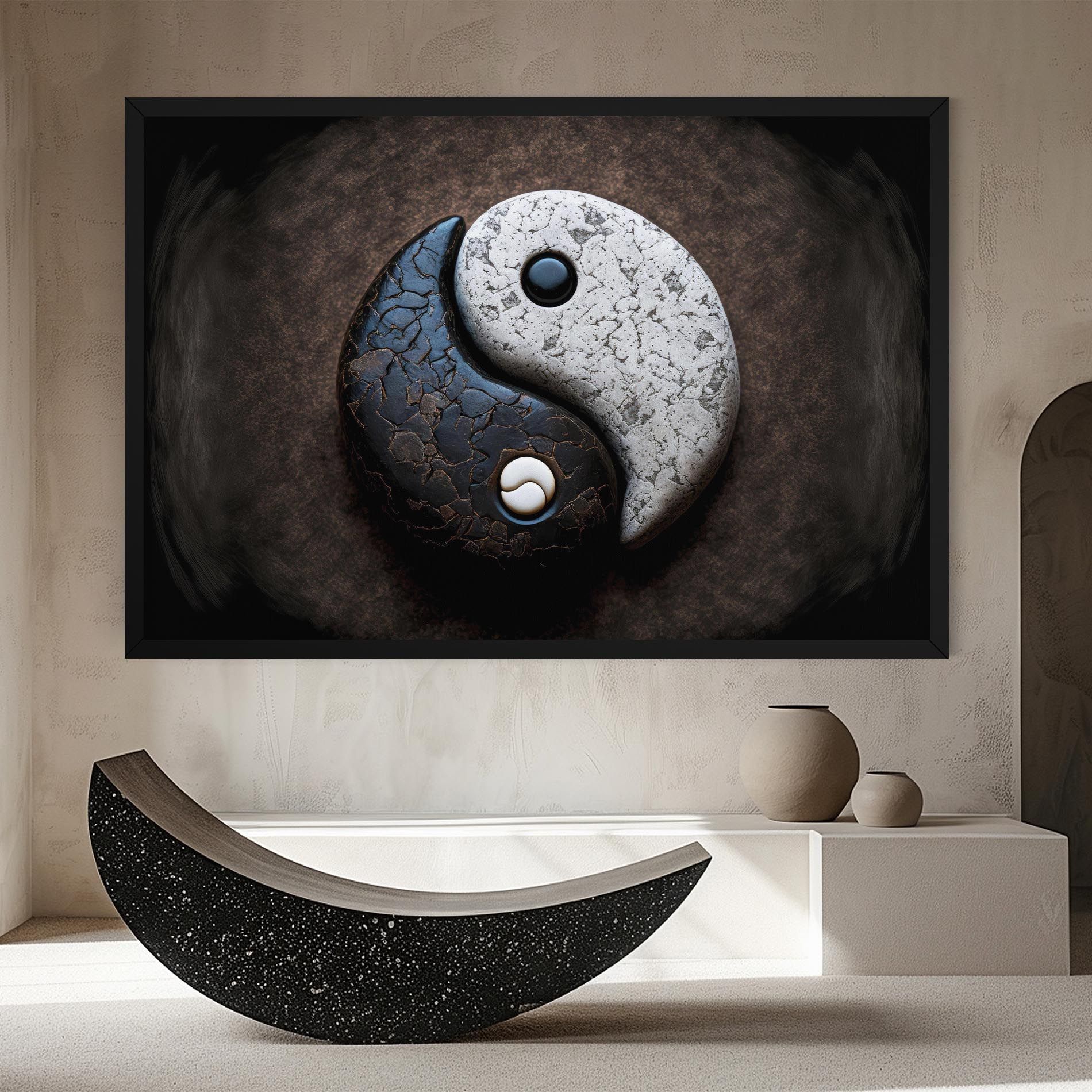 Black Stone Yinyang mockup 8