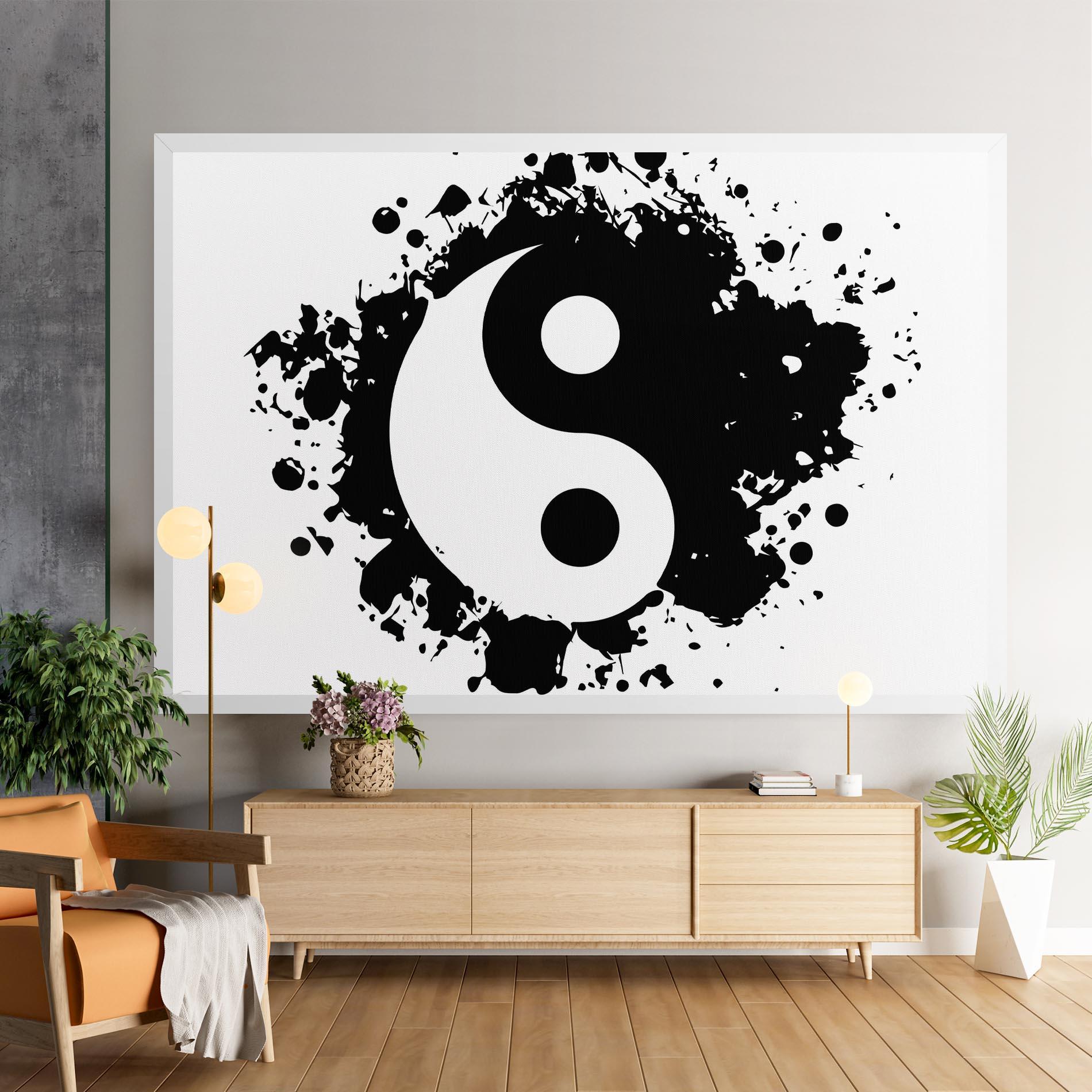 Leinwandbild Yinyang Harmony mockup 9