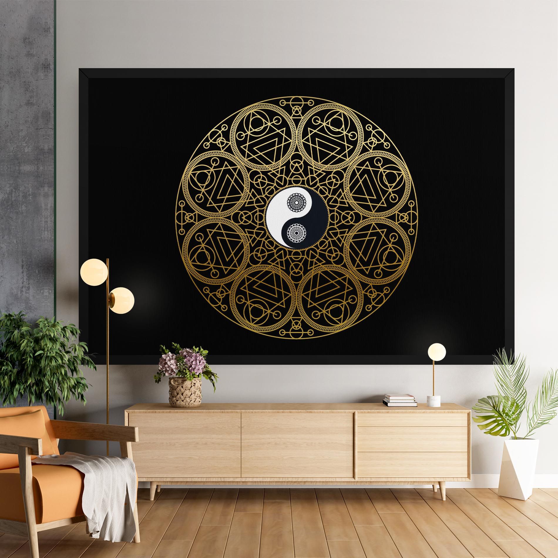 Meditation Mandala mockup 9