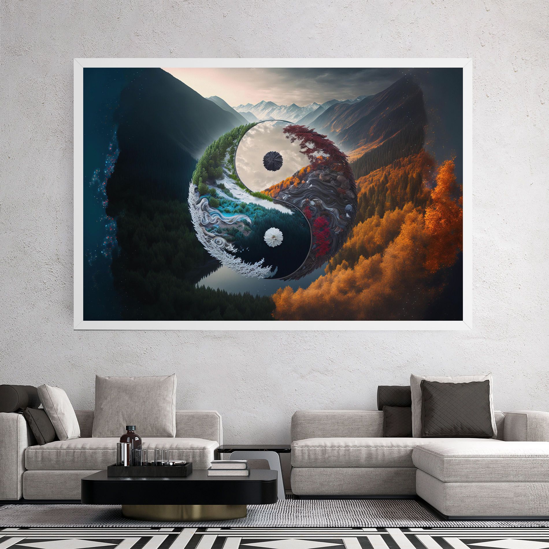 Mountain Yinyang mockup 2