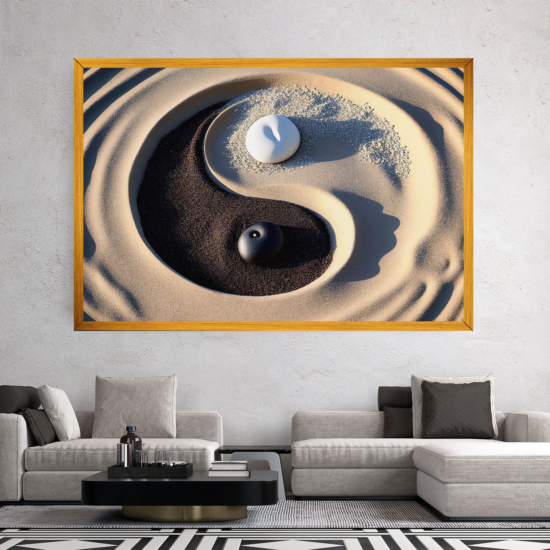 Black Sand Yinyang mockup 2