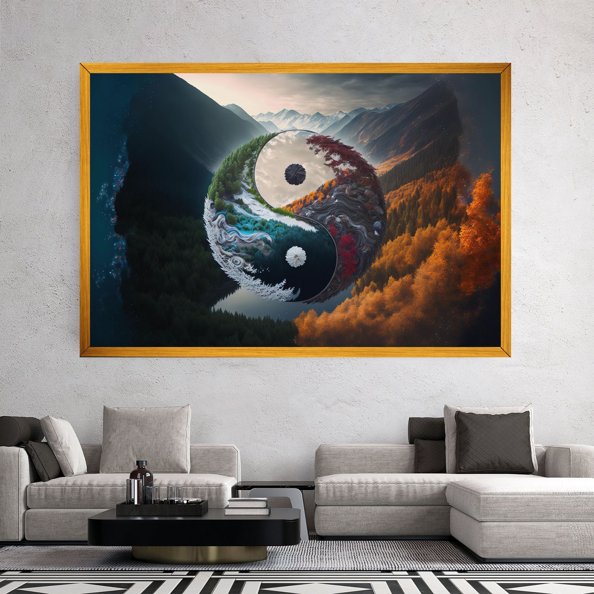 Mountain Yinyang mockup 2