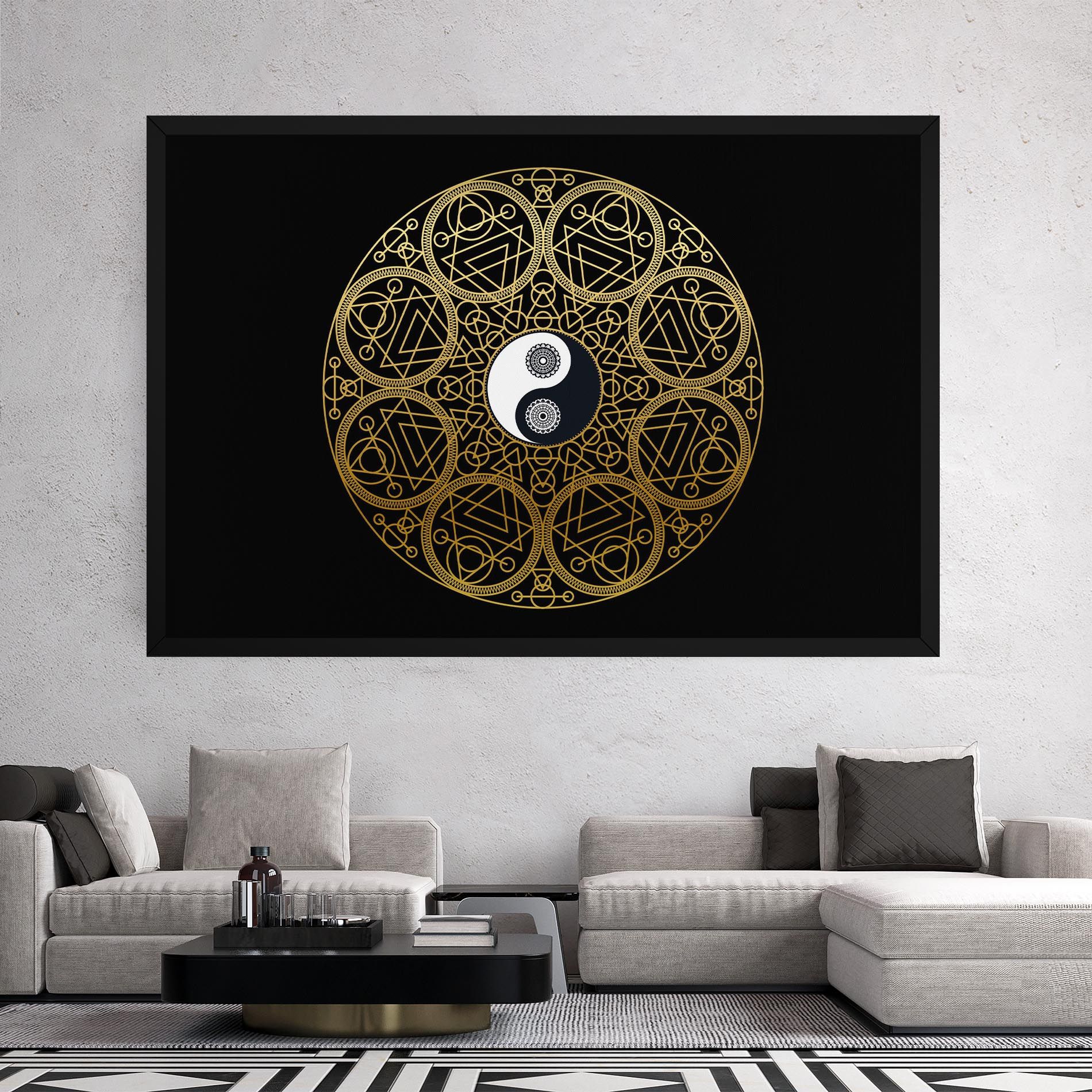 Meditation Mandala mockup 2
