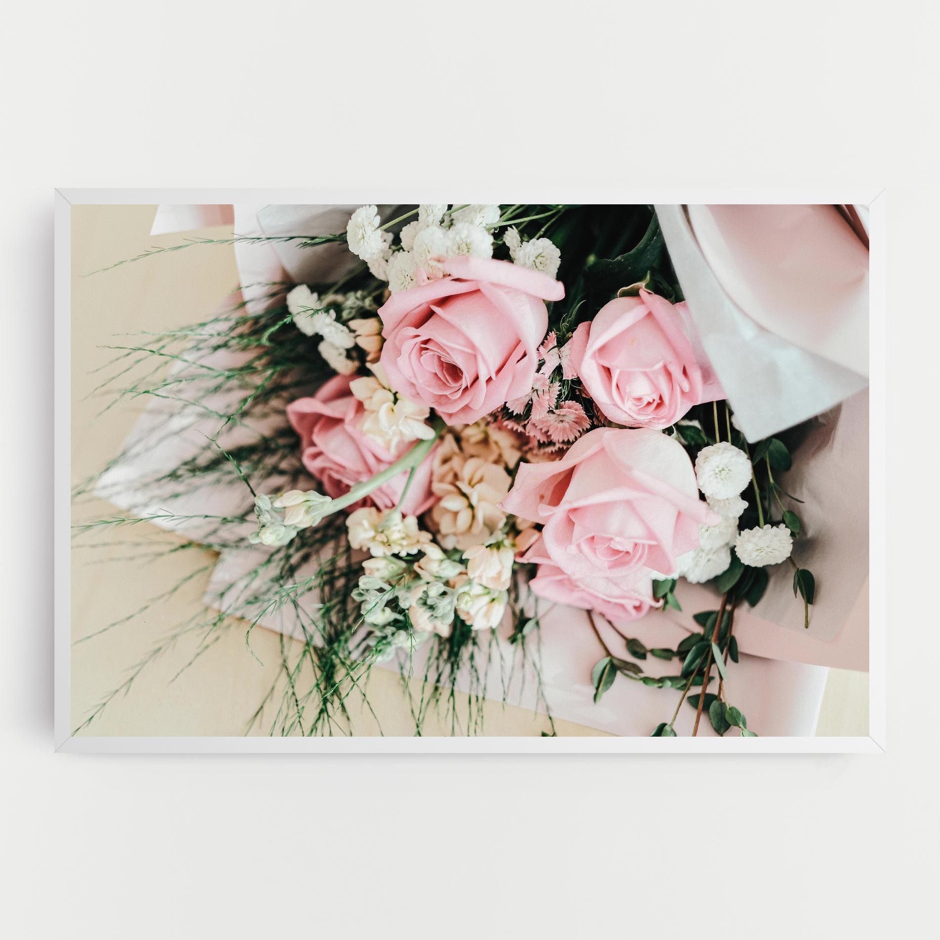 Baby Pink Bouquet mockup 0