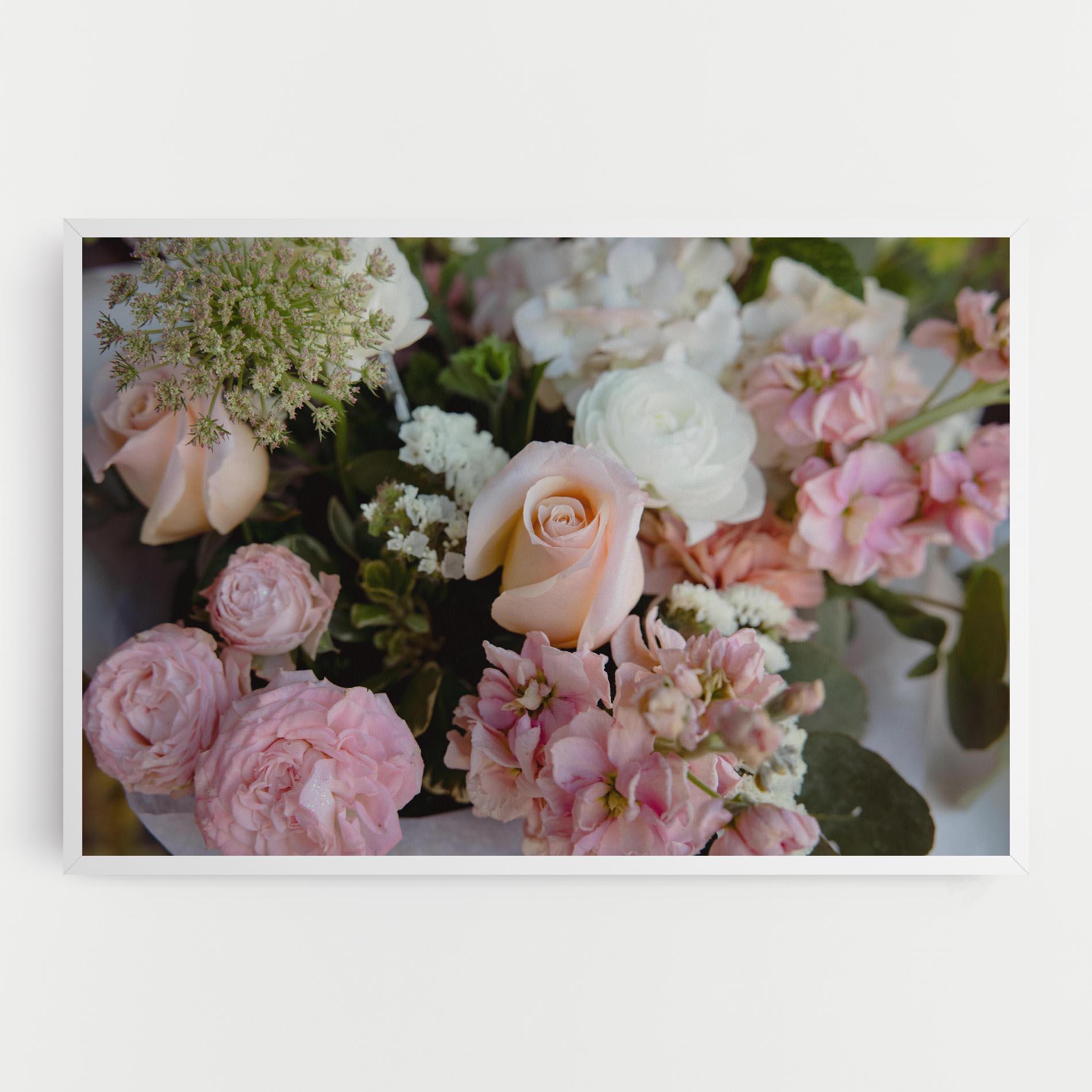 Leinwandbild Beautiful Pink Pastel mockup 0