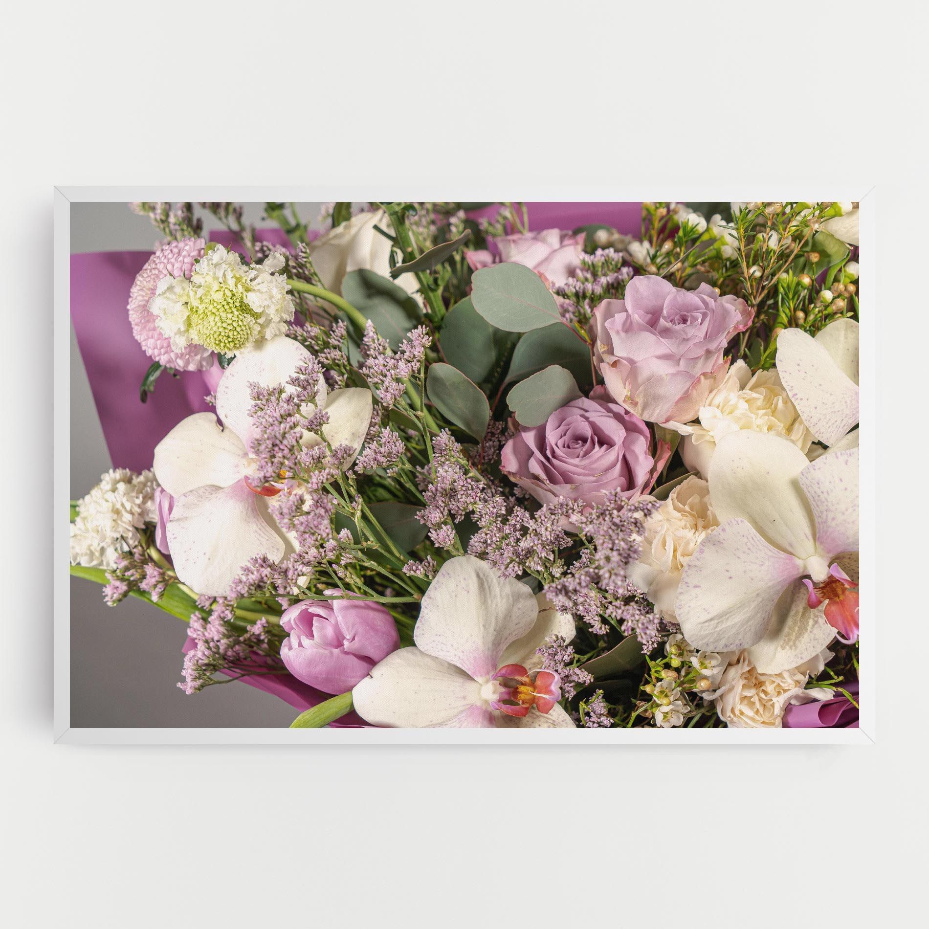 Cute Purple Bouquet mockup 0