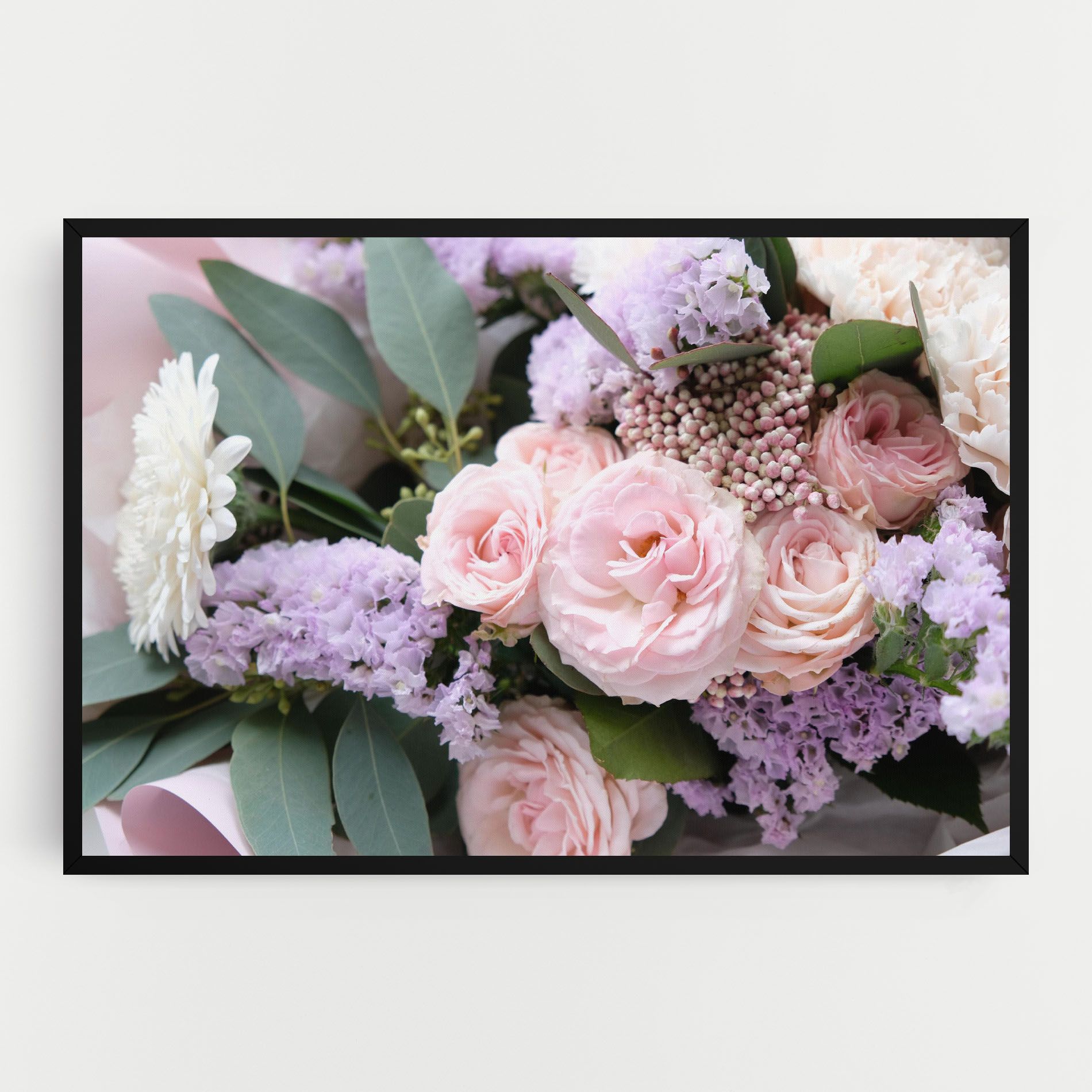 Beautiful Pink Roses mockup 0