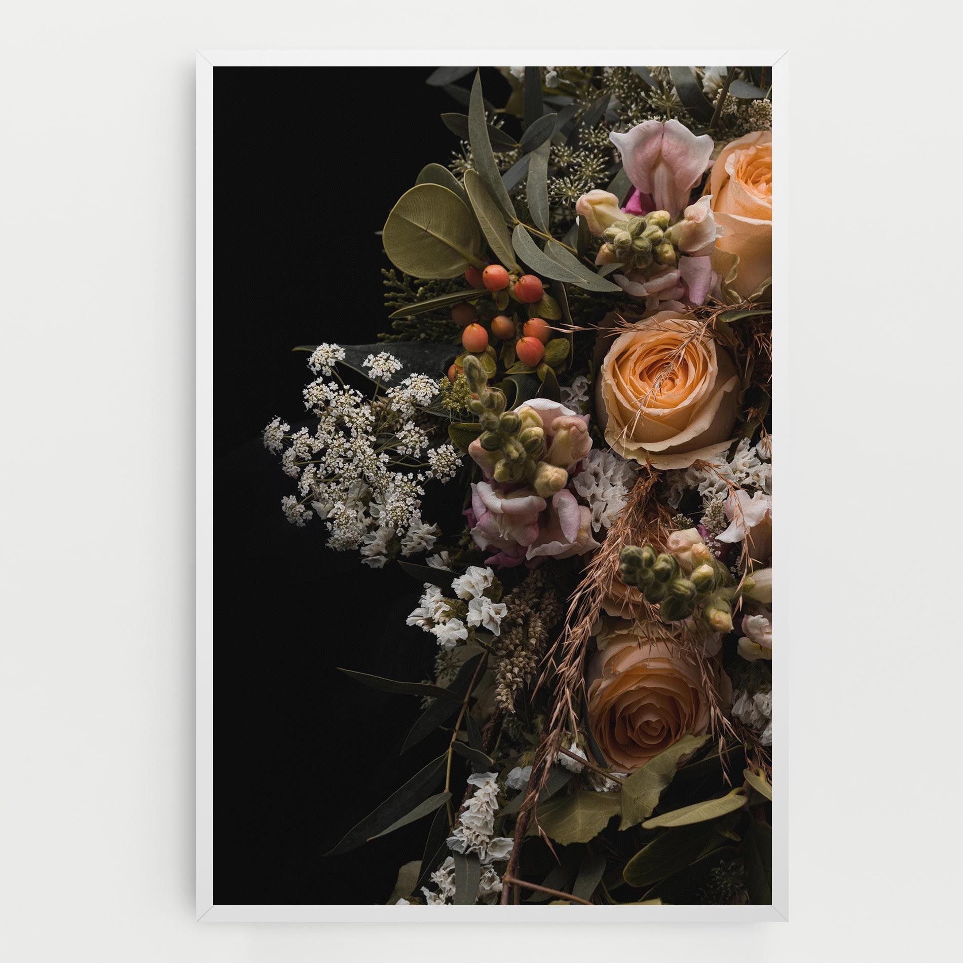 Dark Flower Bouquet mockup 0