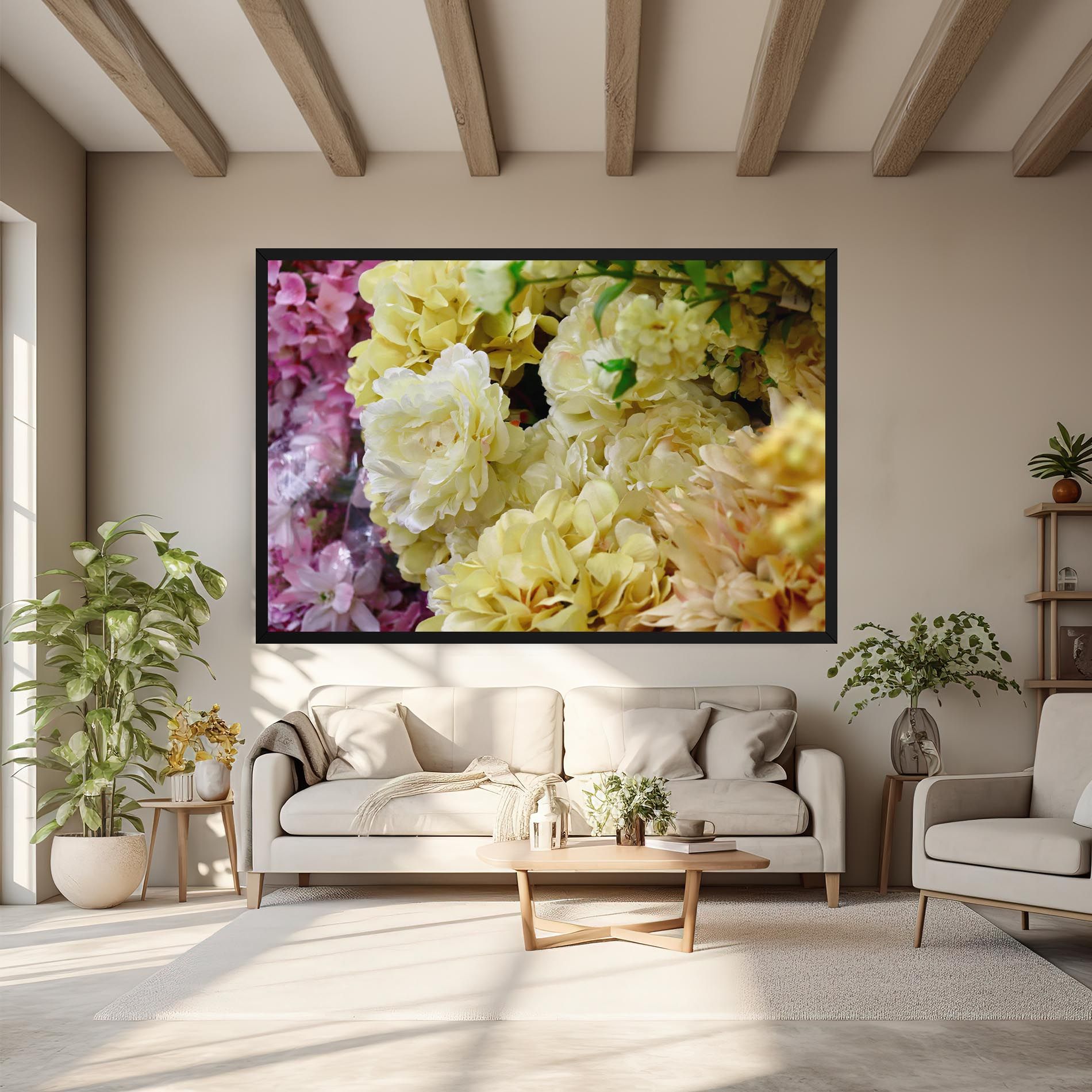 Beautiful Yellow Pastel mockup 6