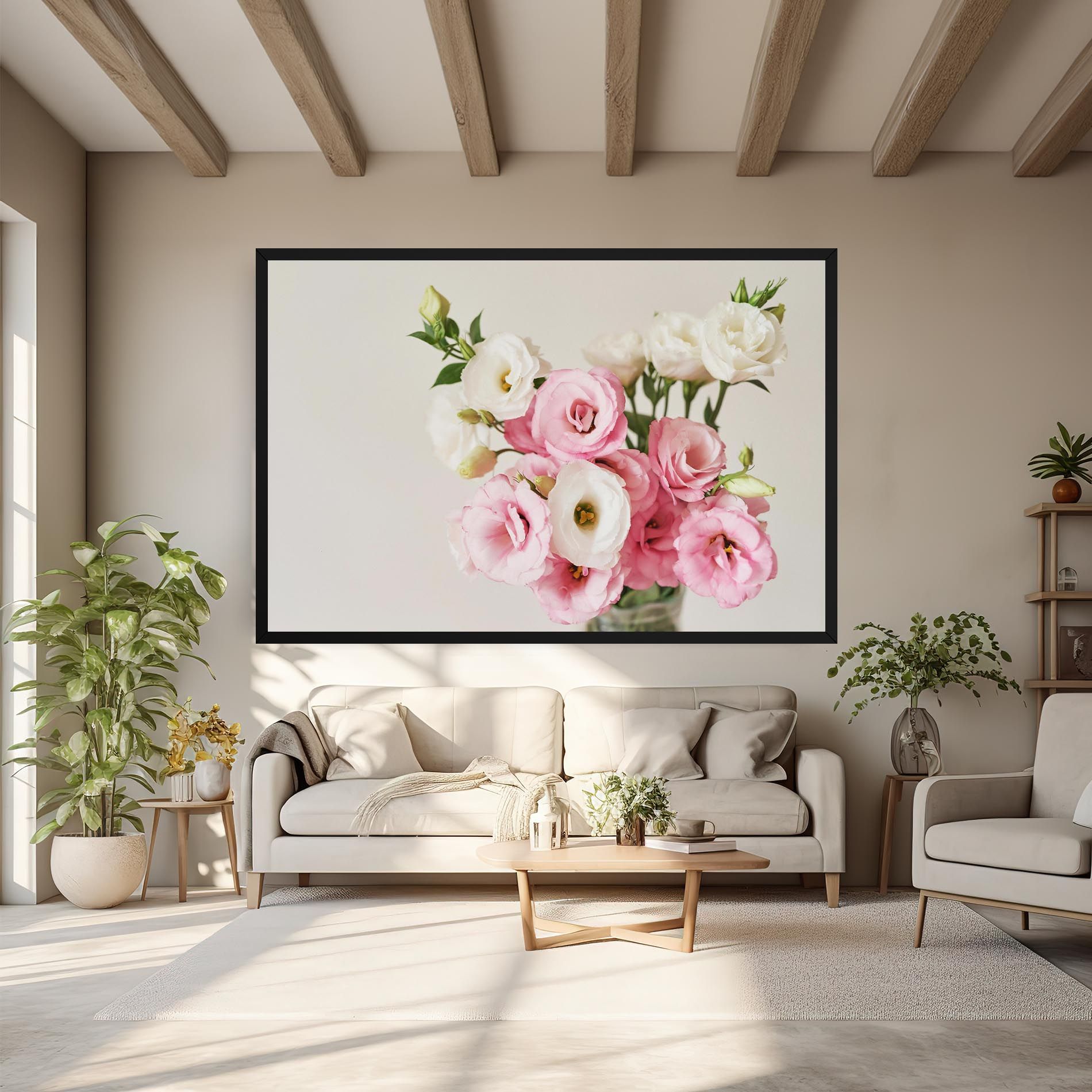 Cute Pink Flowers mockup 6