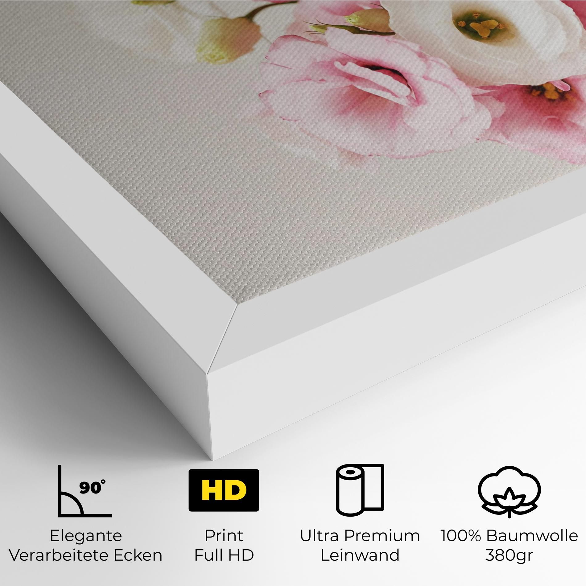 Cute Pink Flowers mockup 4