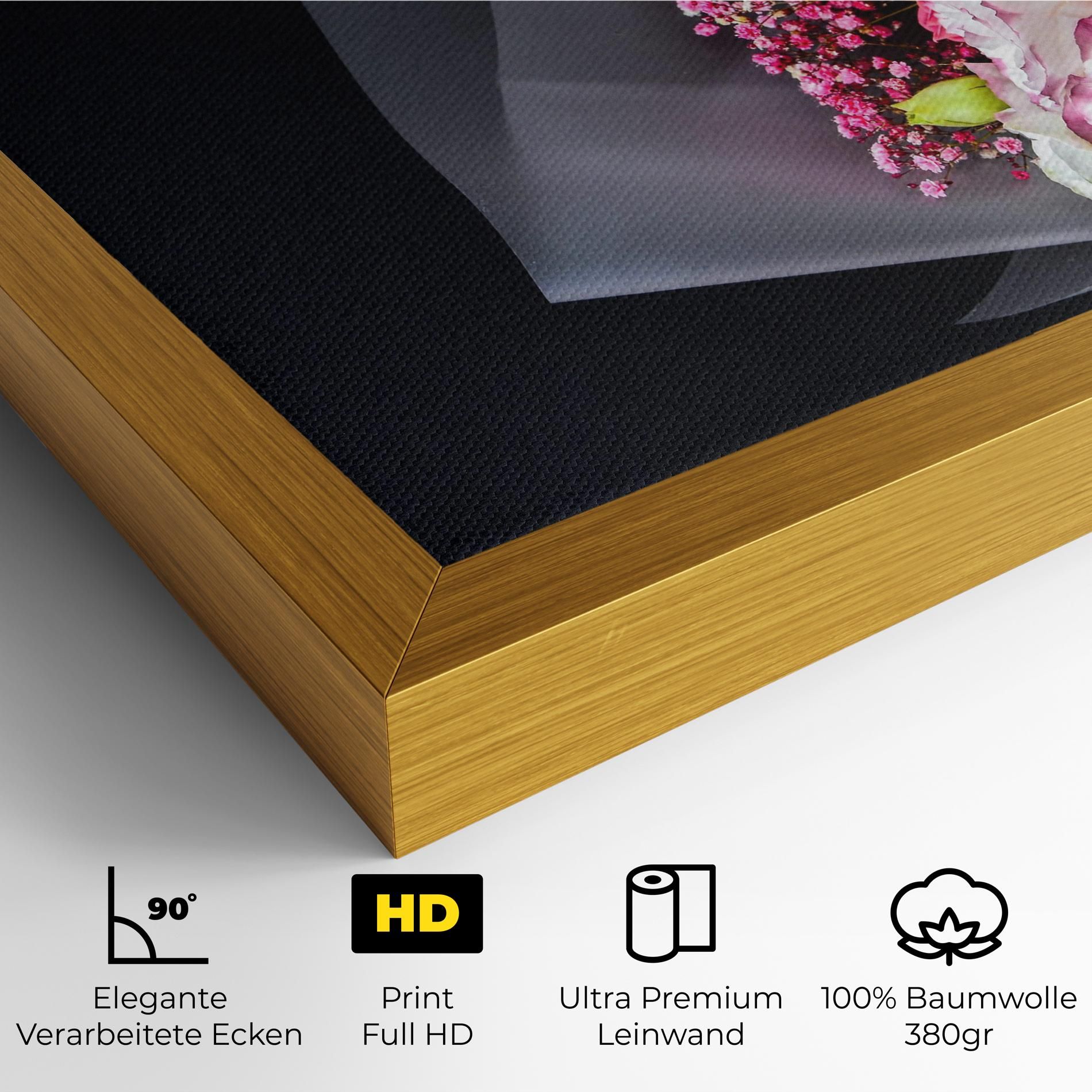 Cute Roses Bouquet mockup 4