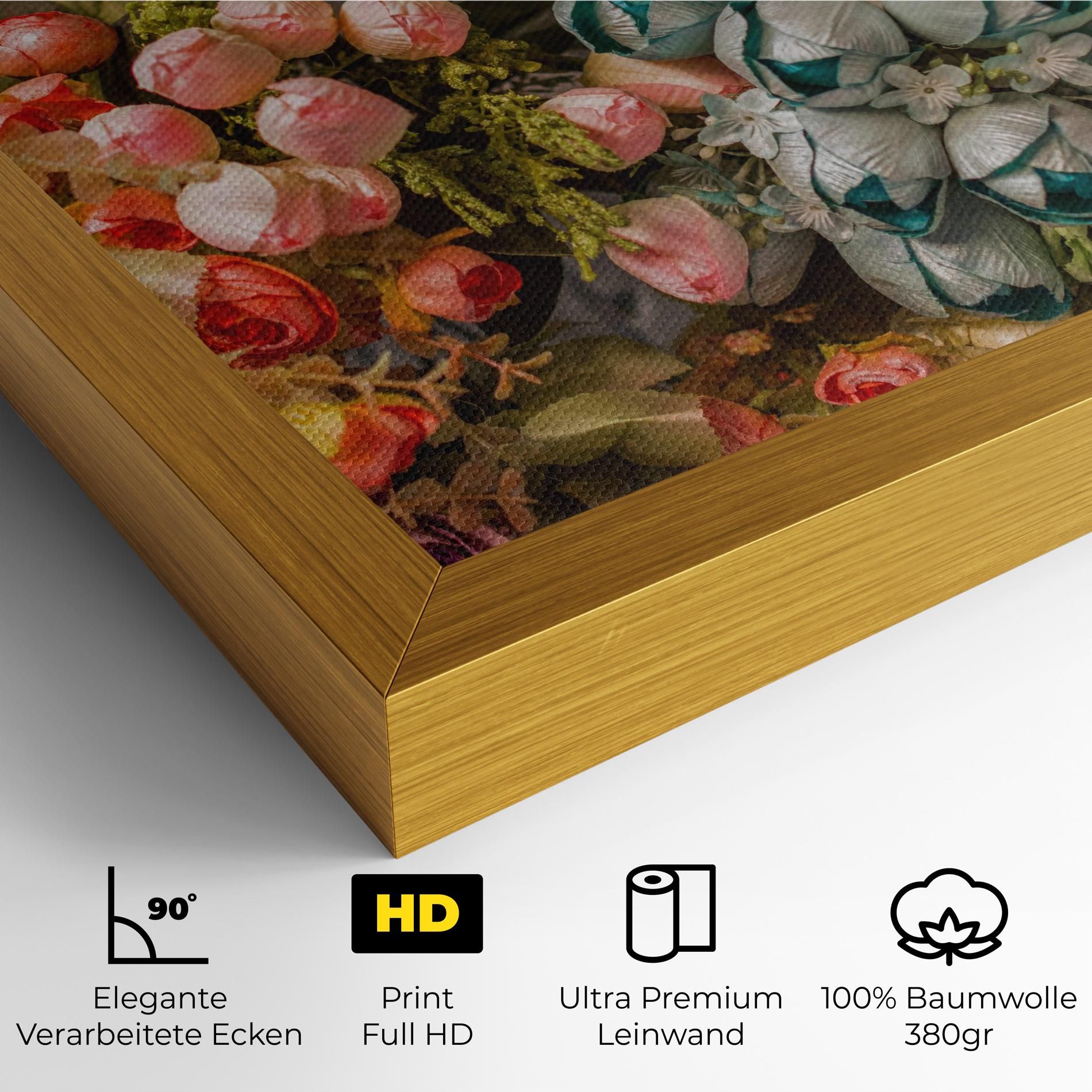 Fake Flowers Wall mockup 4