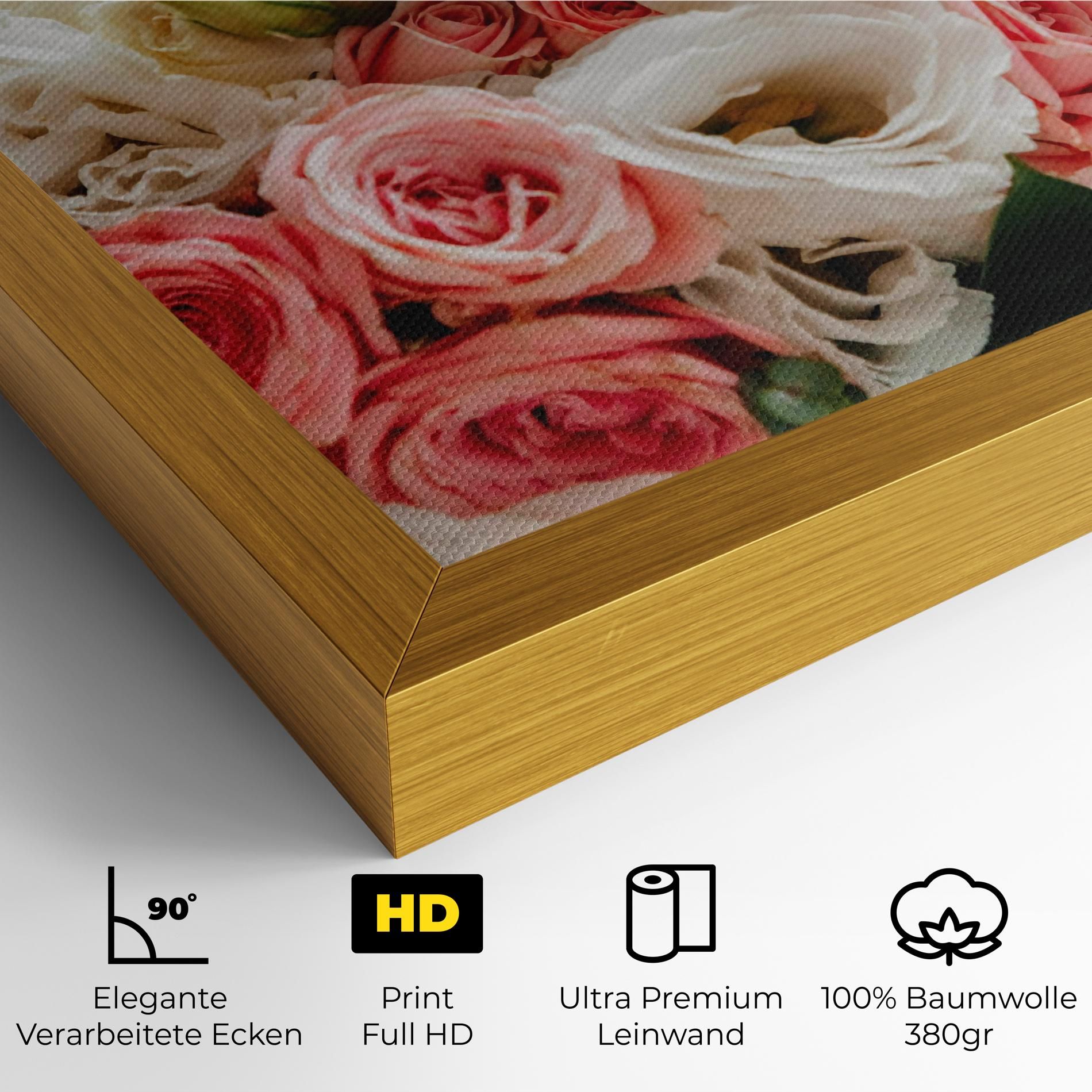 Pink Beautiful Bouquet mockup 4