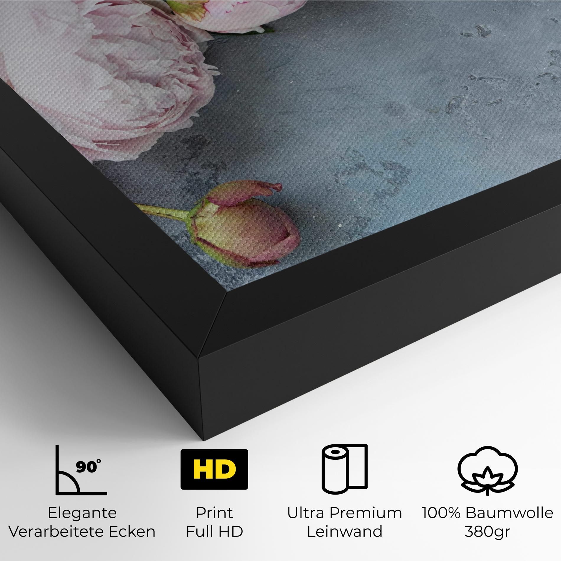 Cute Pink Peonies mockup 4