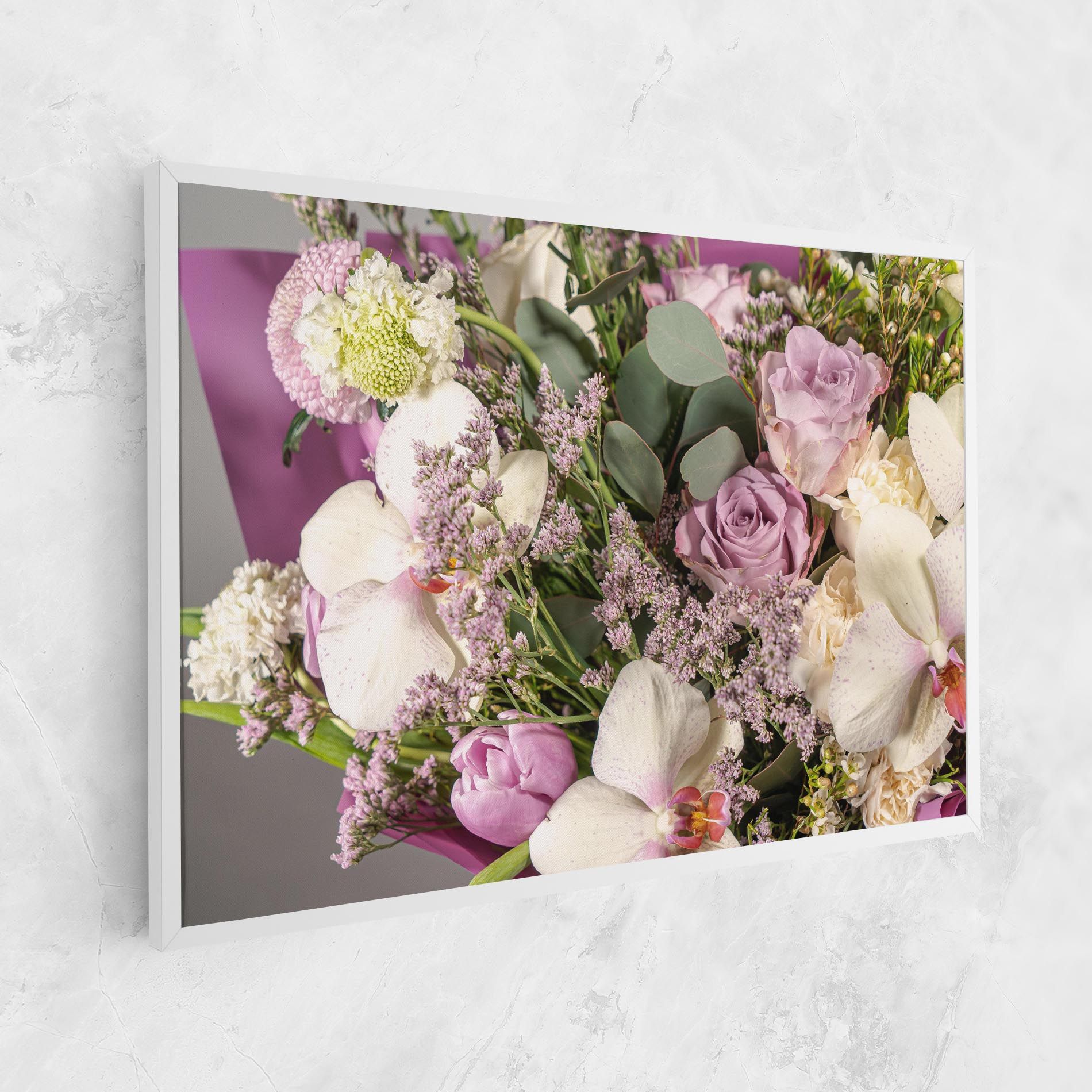 Cute Purple Bouquet mockup 1