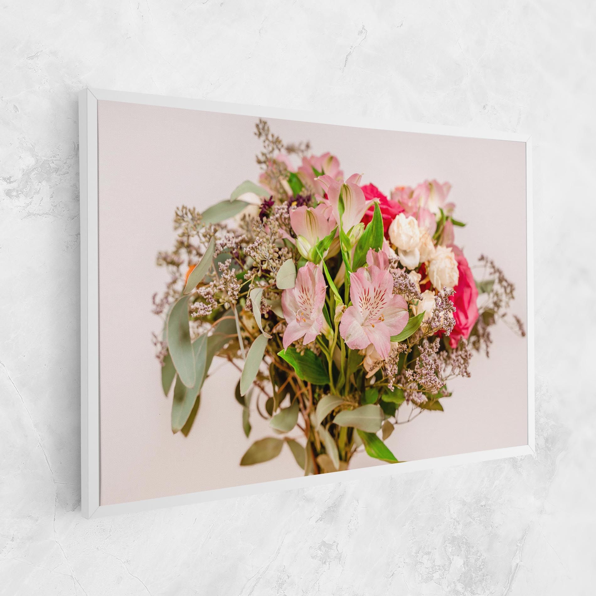 Girly Pink Bouquet mockup 1