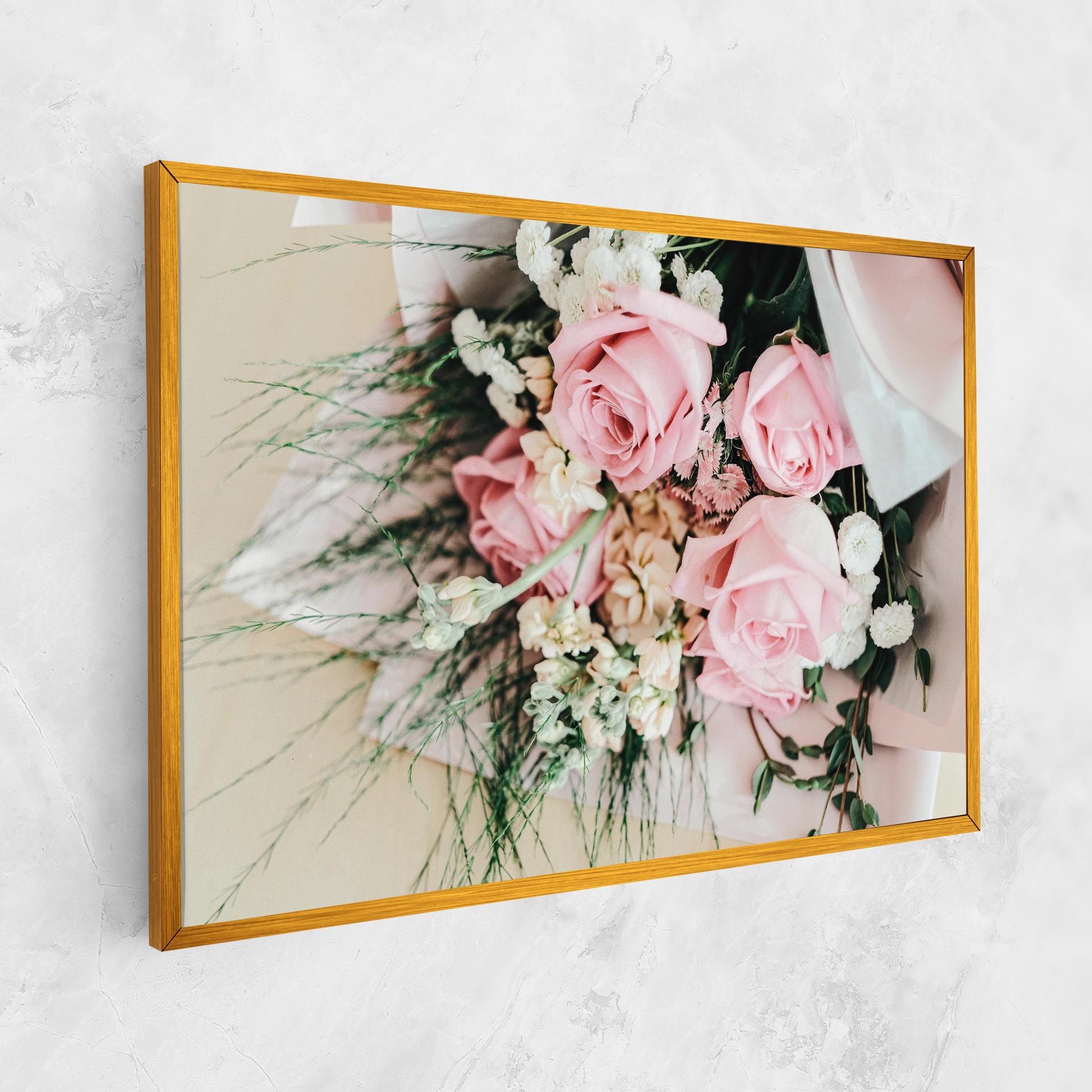Baby Pink Bouquet mockup 1