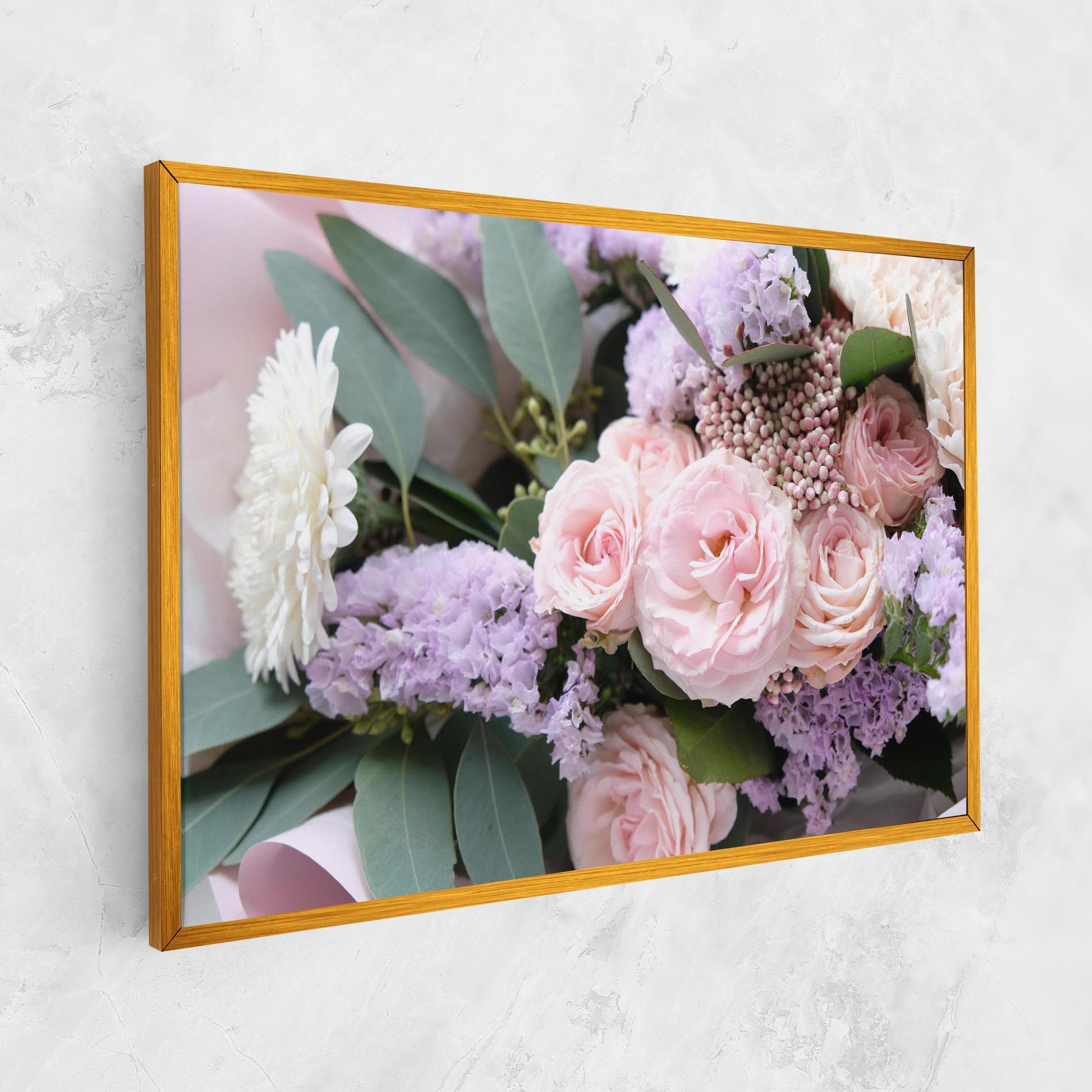 Beautiful Pink Roses mockup 1