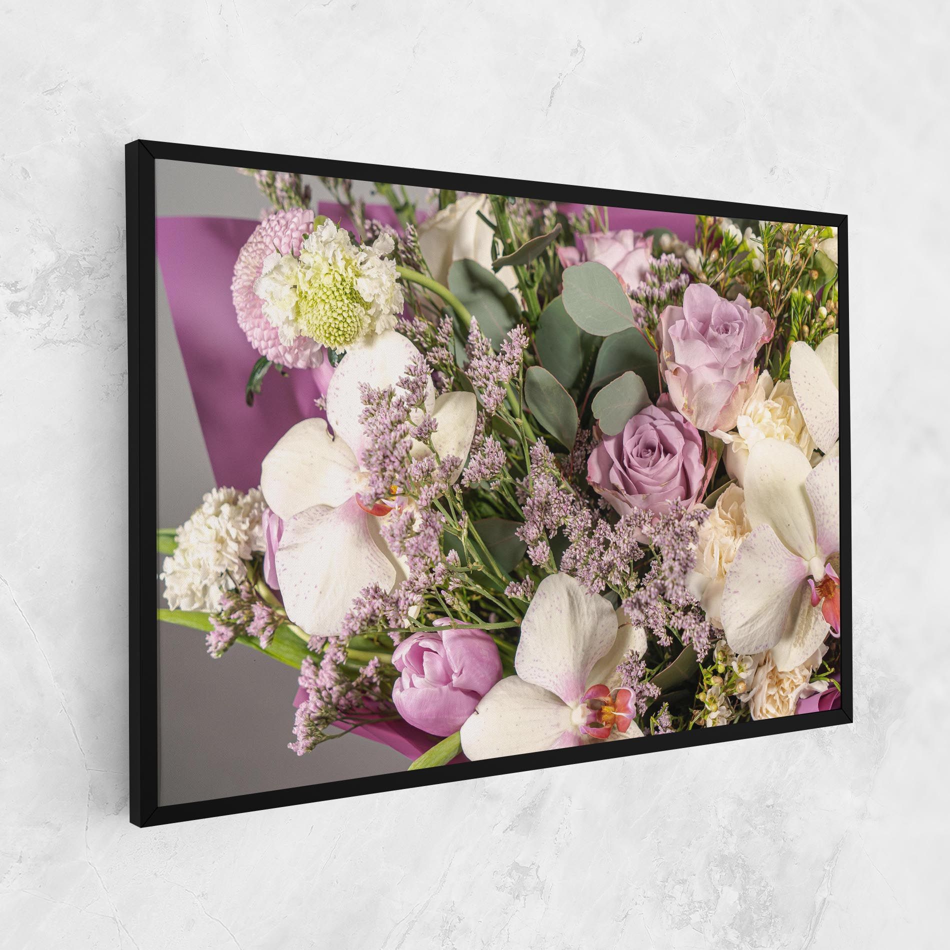 Cute Purple Bouquet mockup 1