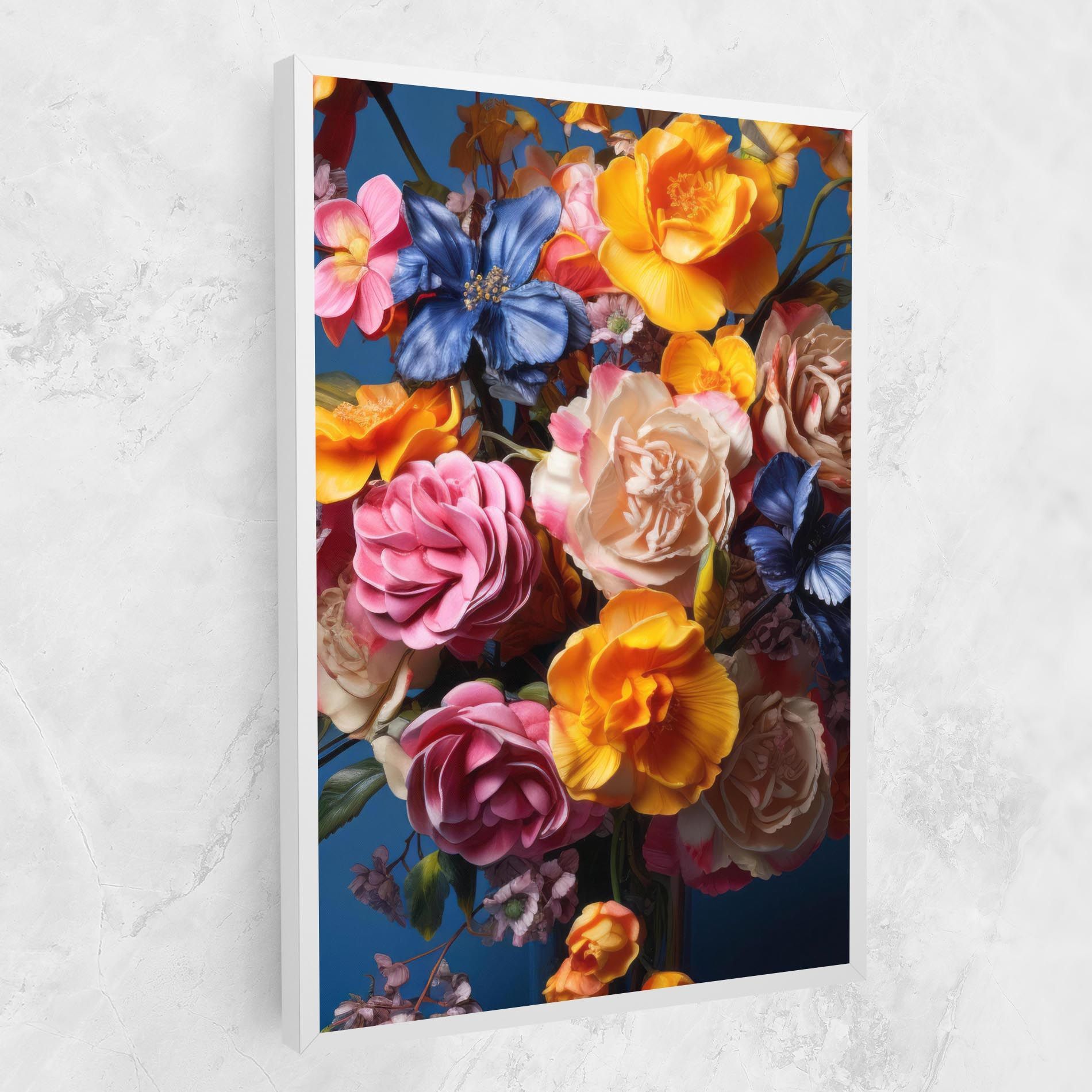 Colorful Flower Bouquet mockup 1