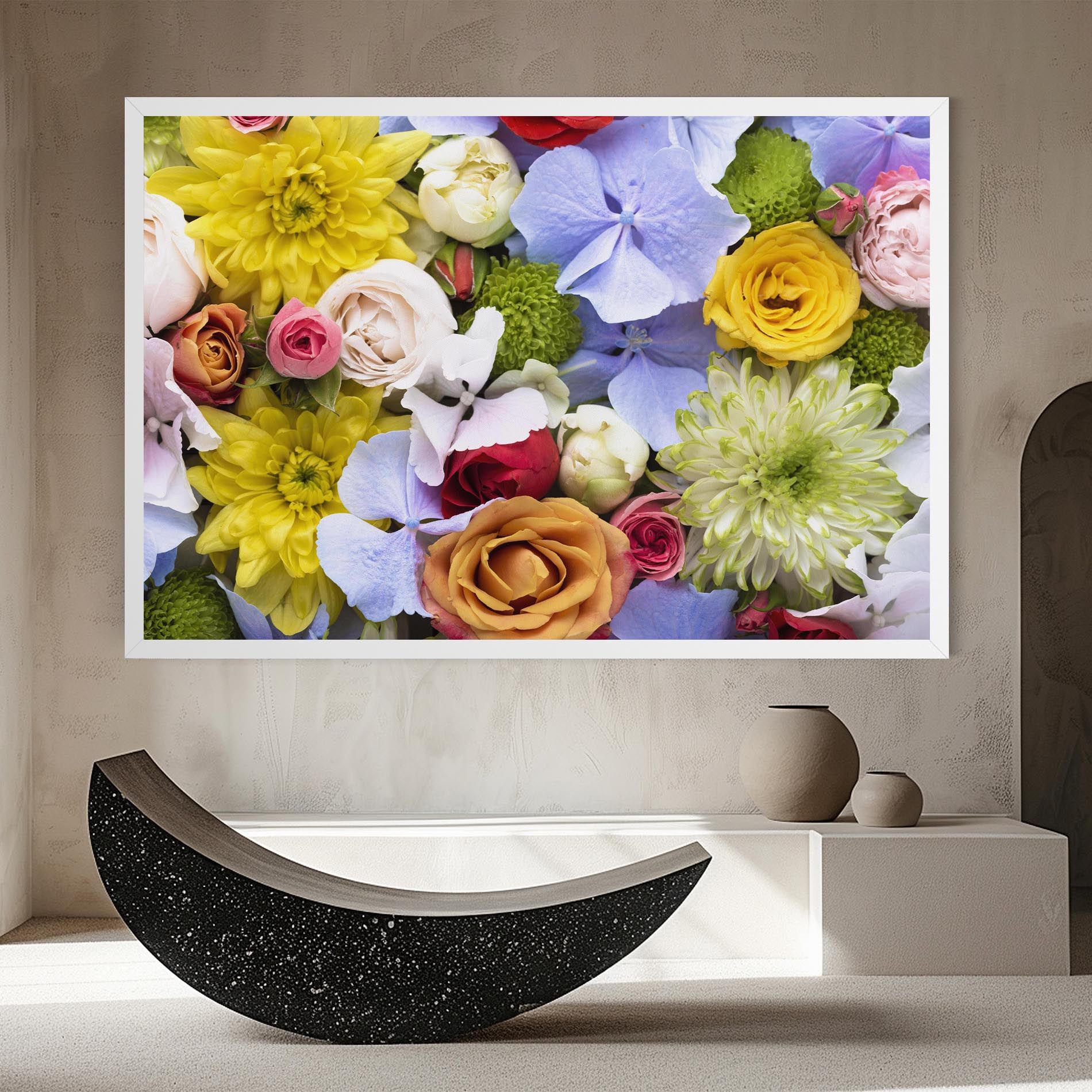 Color Mix Flower Bouquet mockup 8