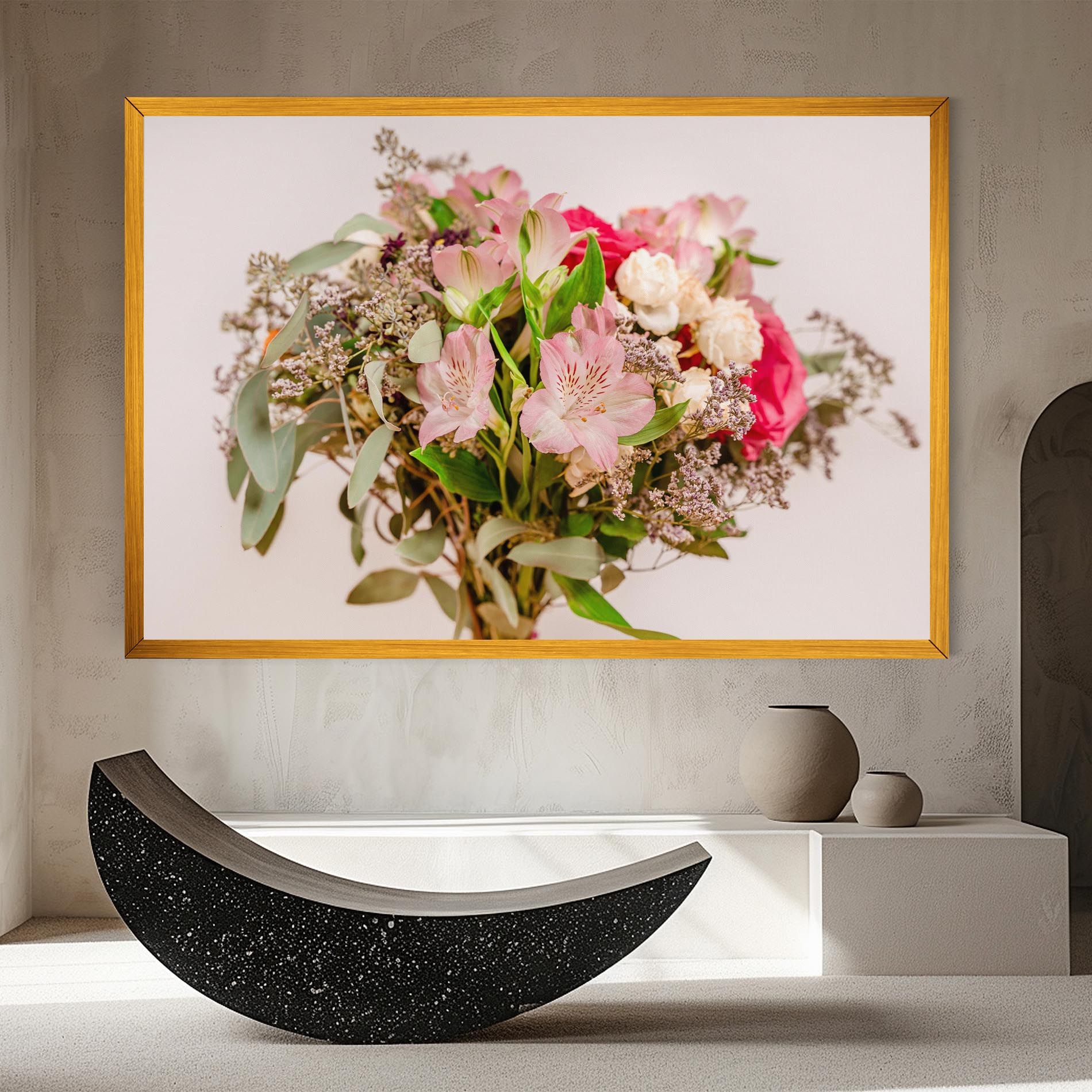 Girly Pink Bouquet mockup 8