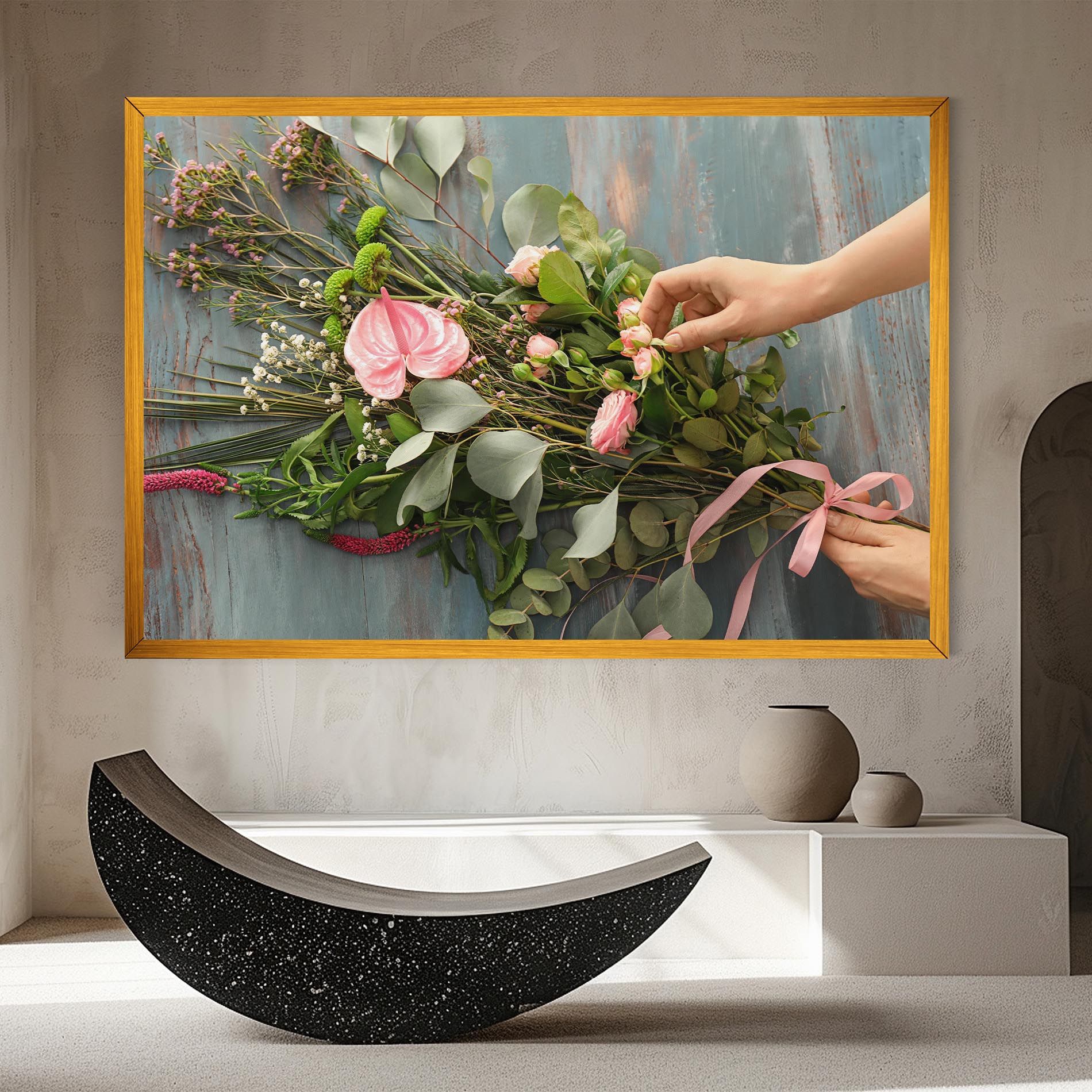 Preparing Bouquet mockup 8