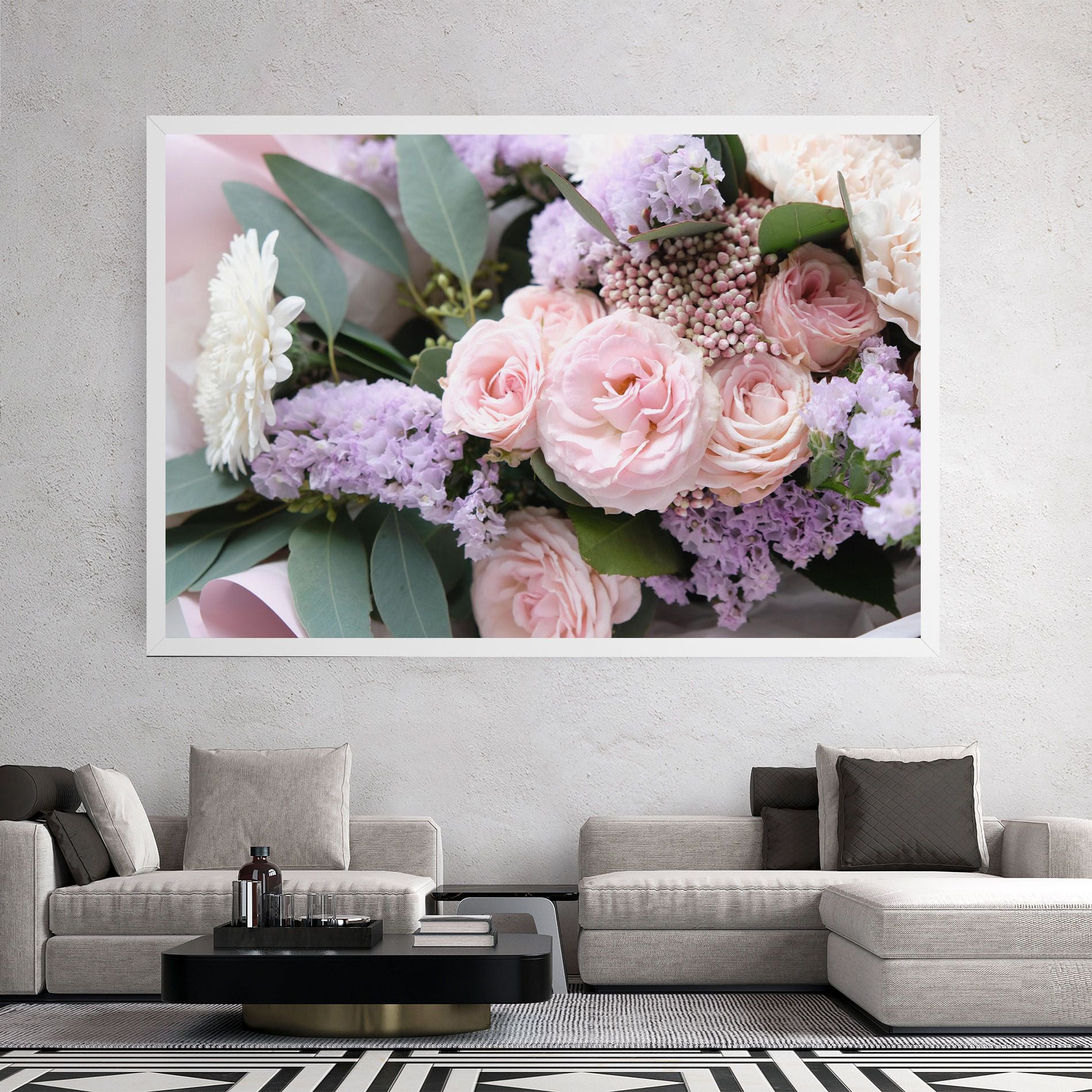 Beautiful Pink Roses mockup 2