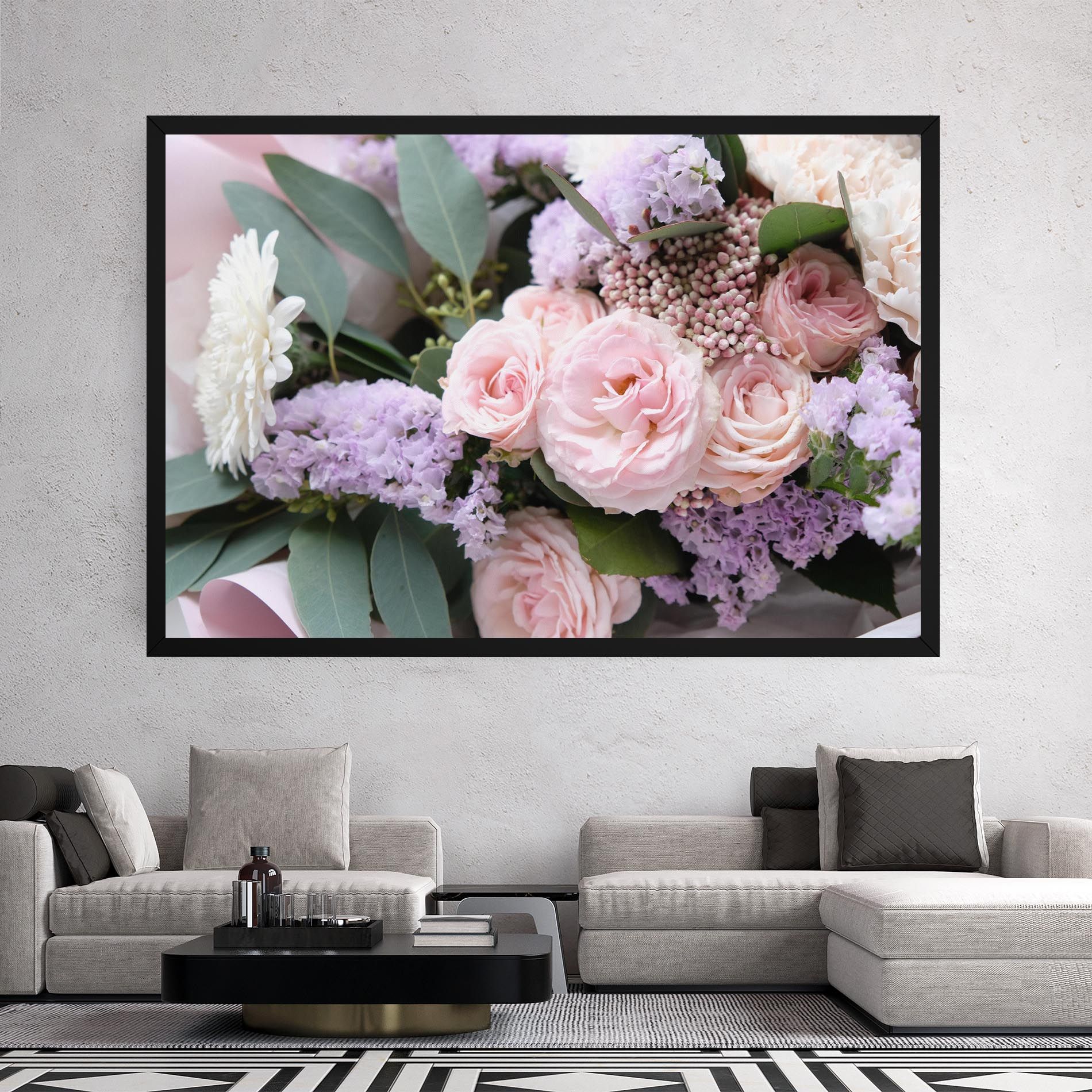 Beautiful Pink Roses mockup 2