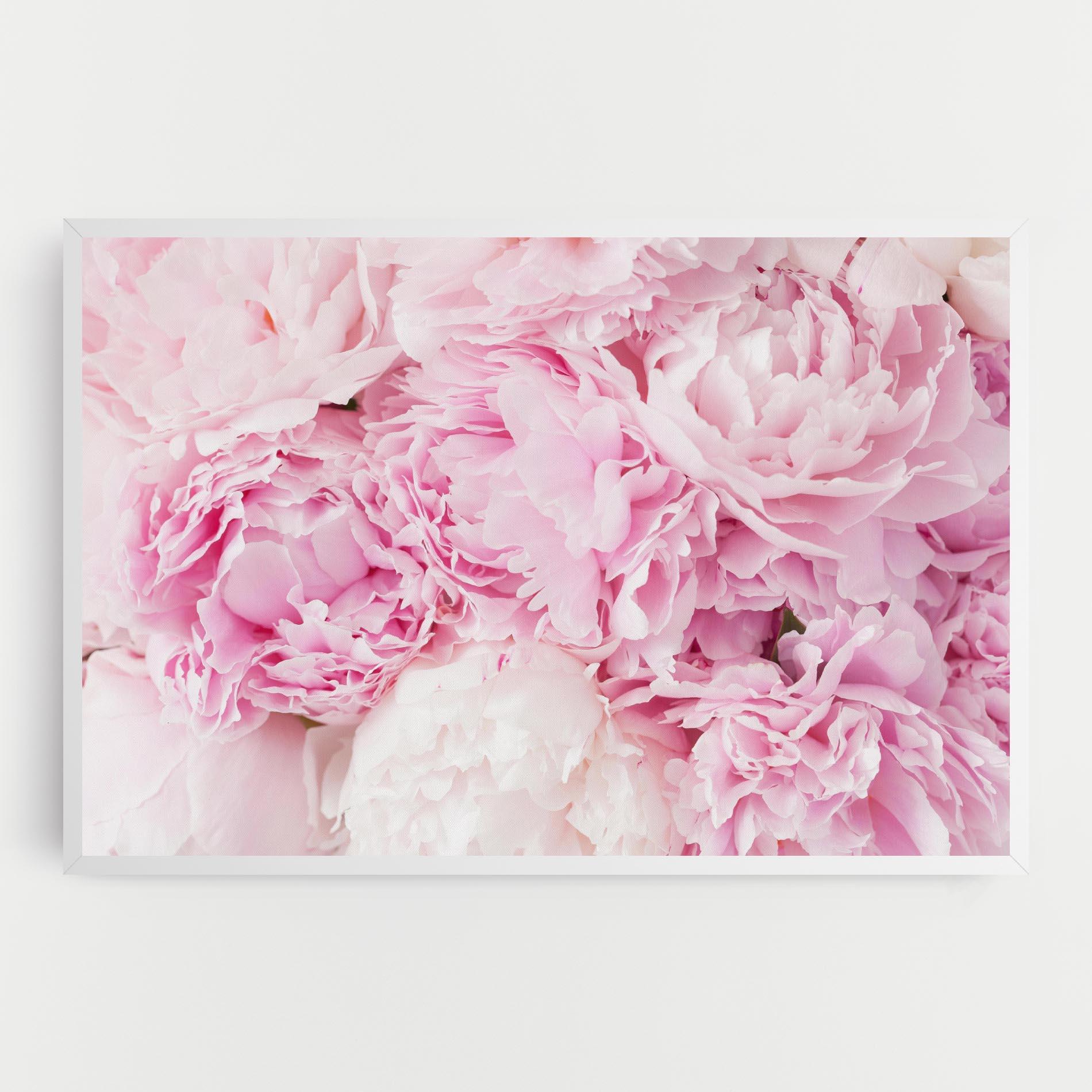 Leinwandbild Dreamy Pink Pastel Peony mockup 0
