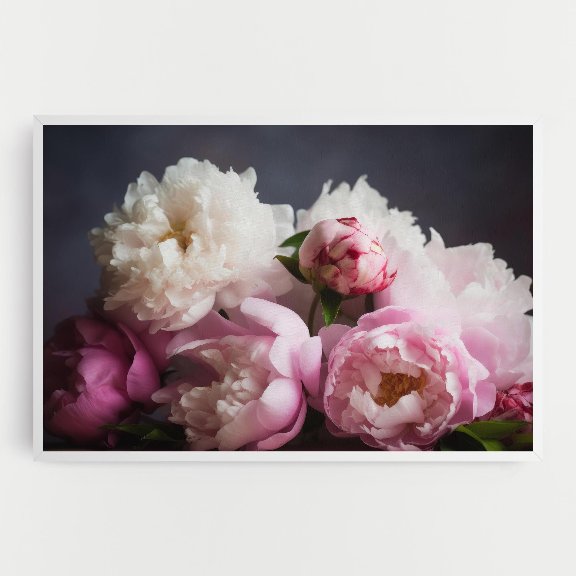 Peonies With Grey mockup 0