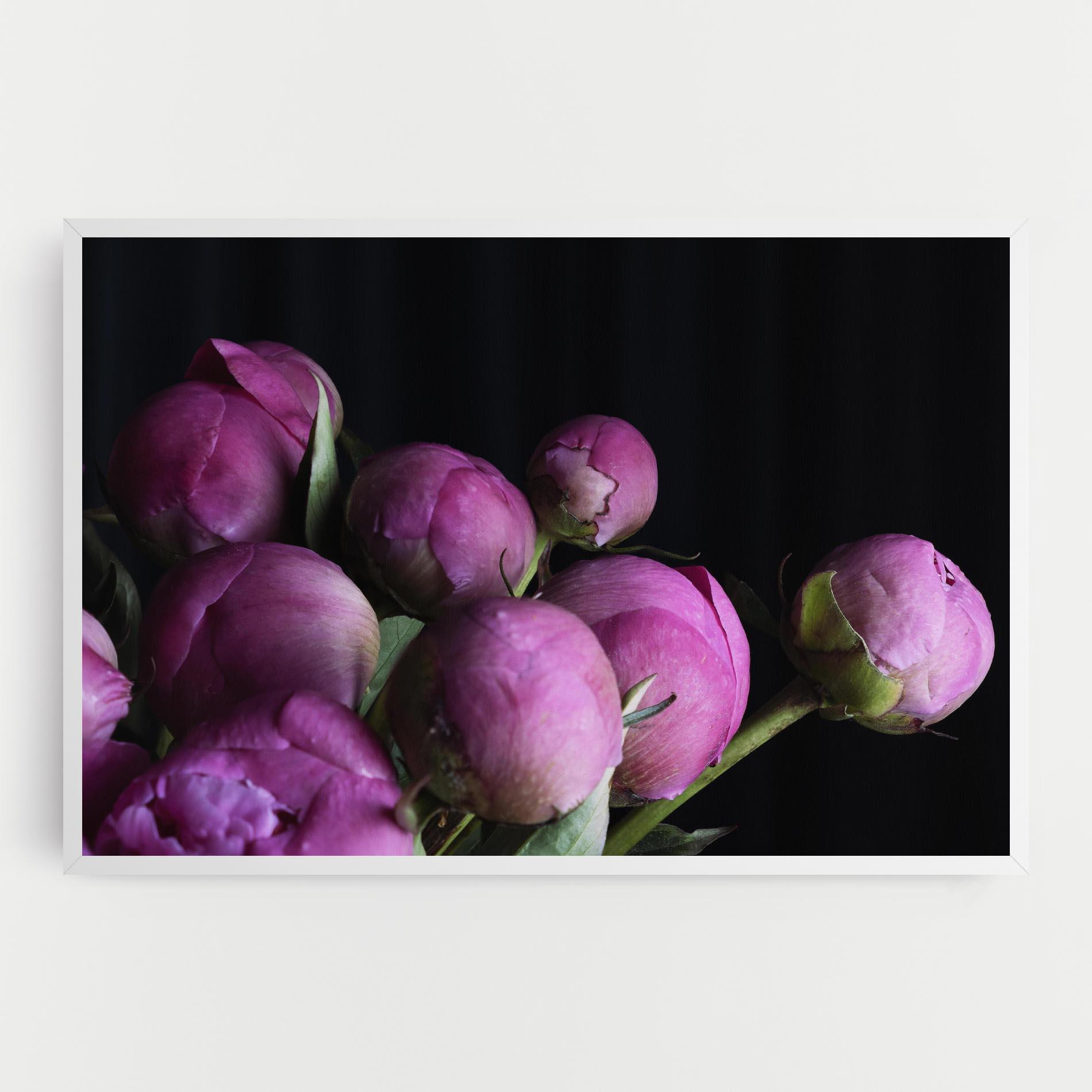 Leinwandbild Peony Buds mockup 0