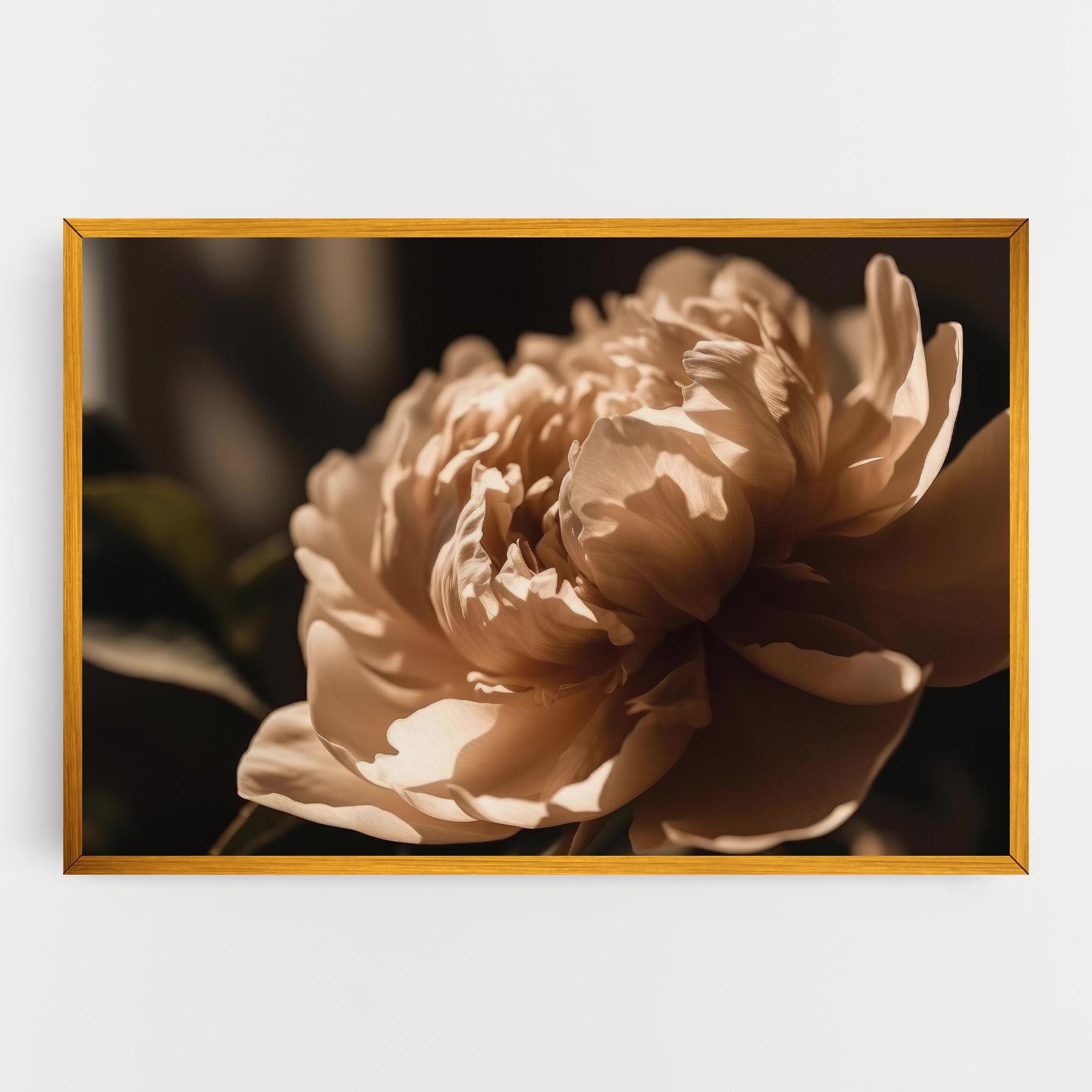 Leinwandbild Cream Peony mockup 0