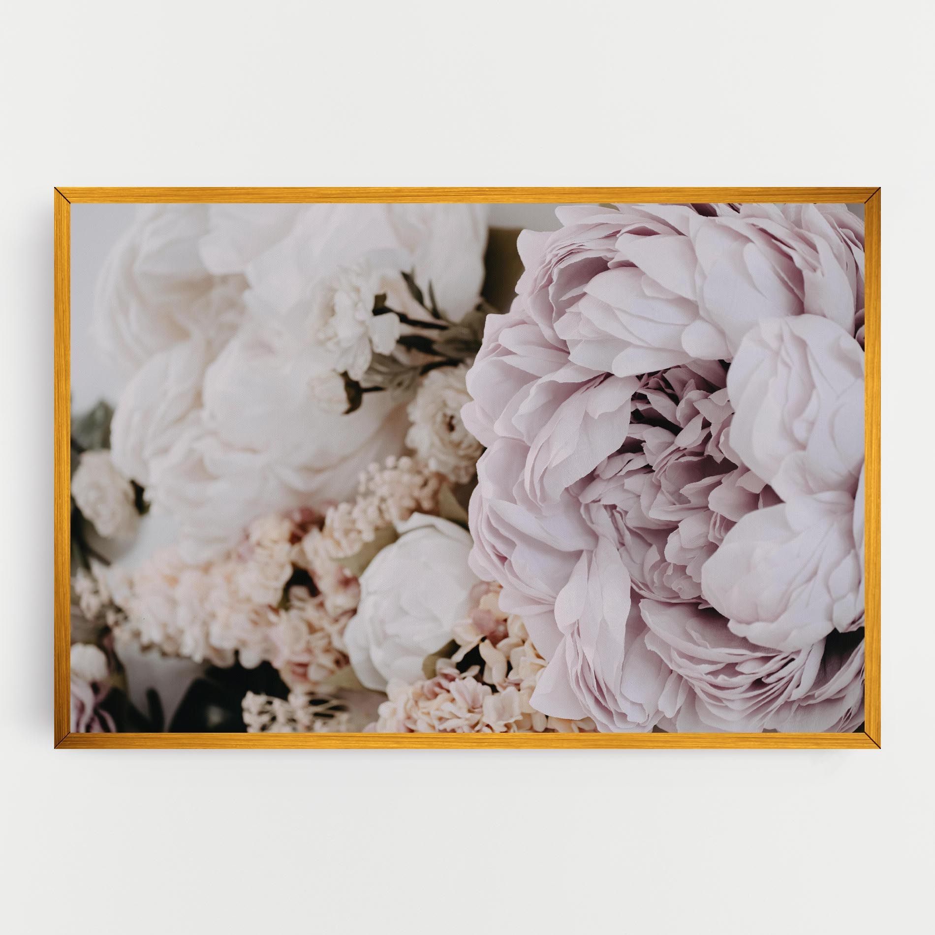 Grey Peony Bouquet mockup 0
