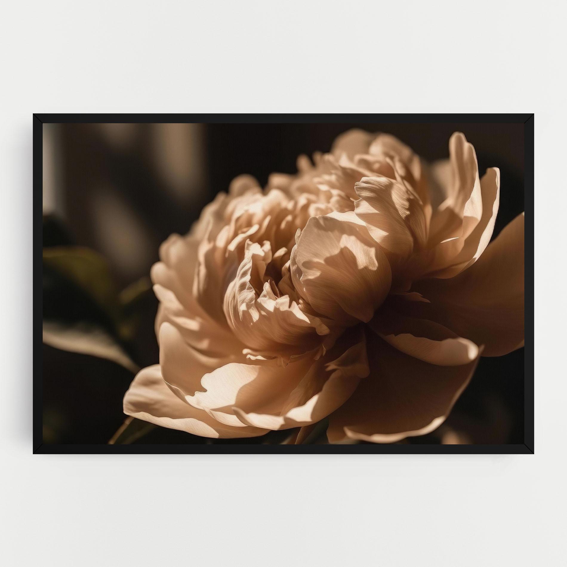 Leinwandbild Cream Peony mockup 0
