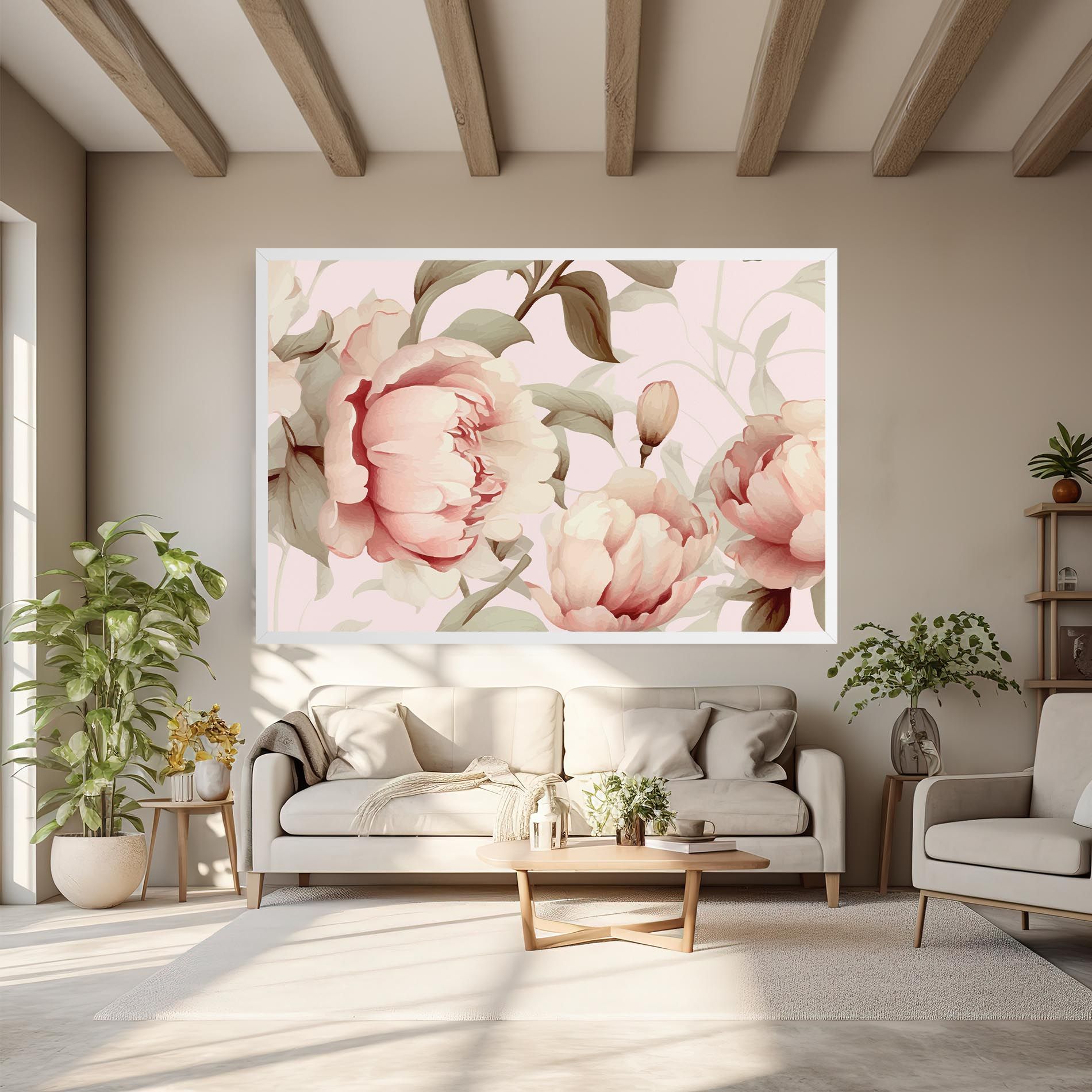 Pink Pretty Peony mockup 6