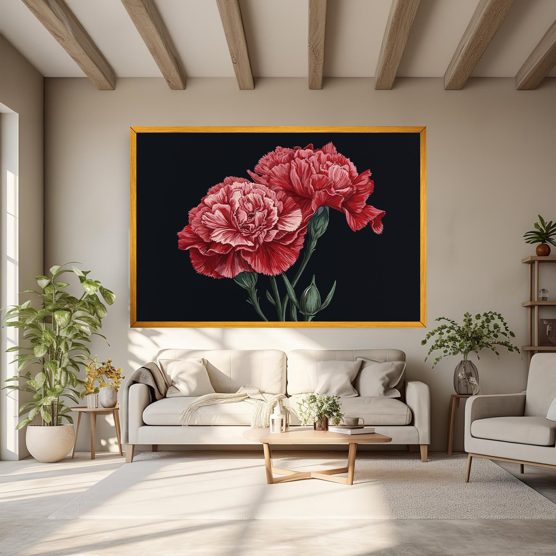 Beautiful Peony mockup 6