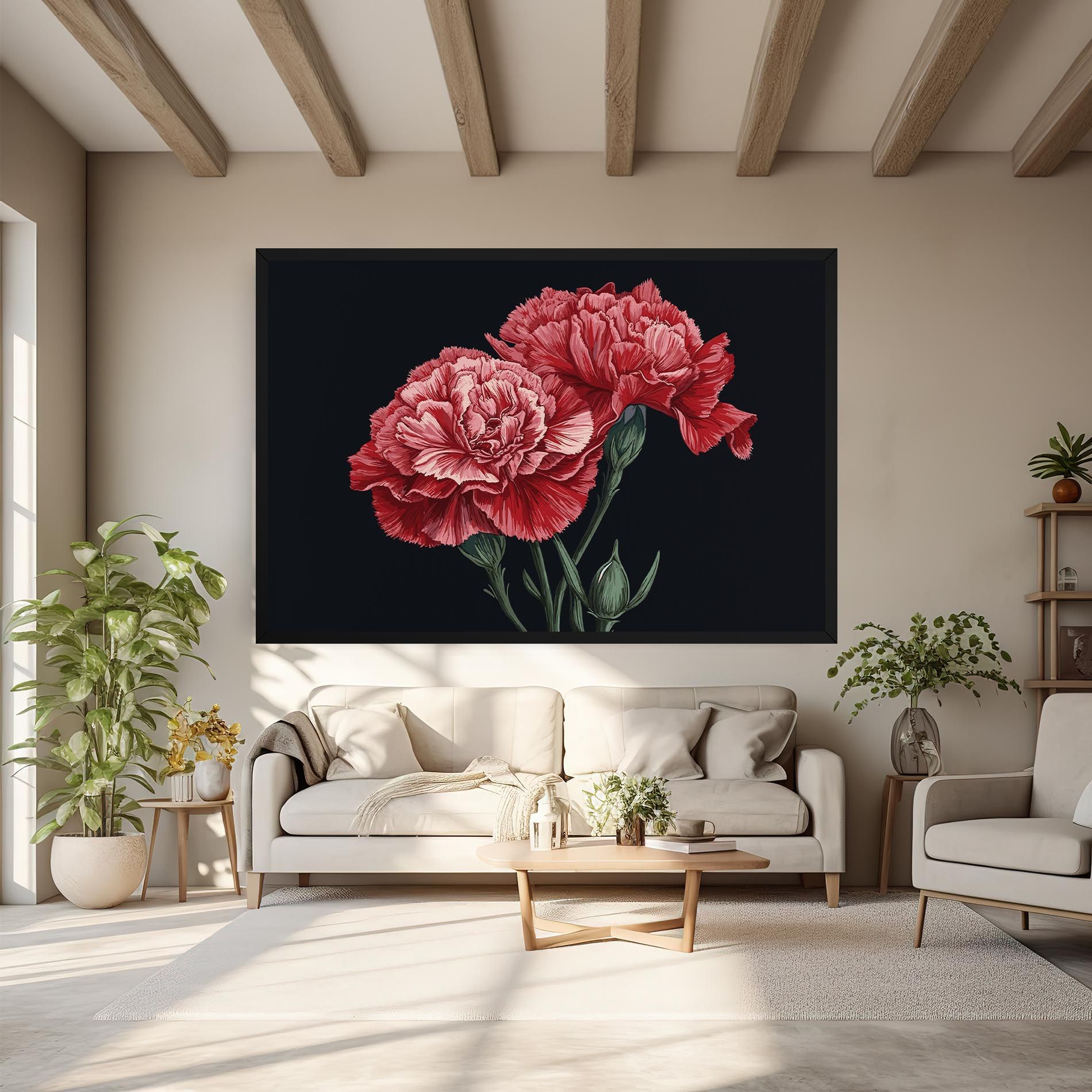 Beautiful Peony mockup 6