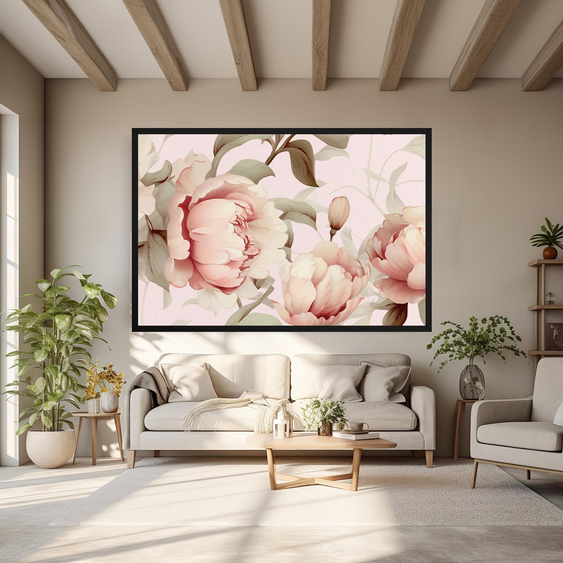 Pink Pretty Peony mockup 6