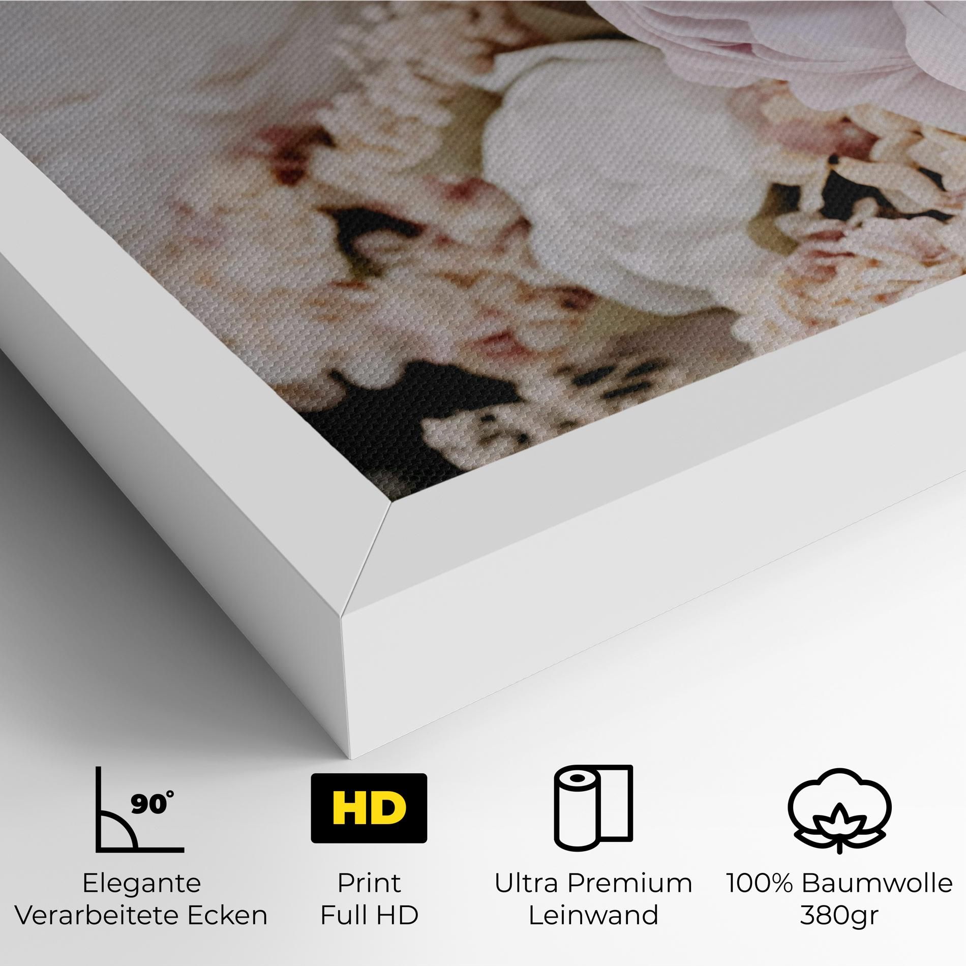 Grey Peony Bouquet mockup 4