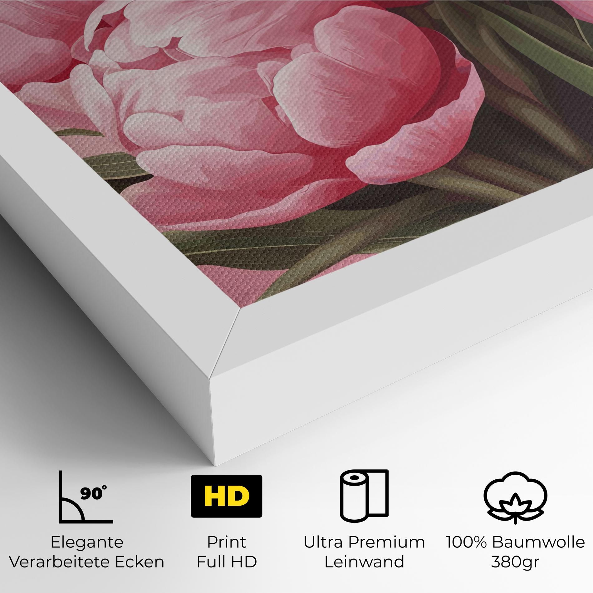 Peony On Pink mockup 4
