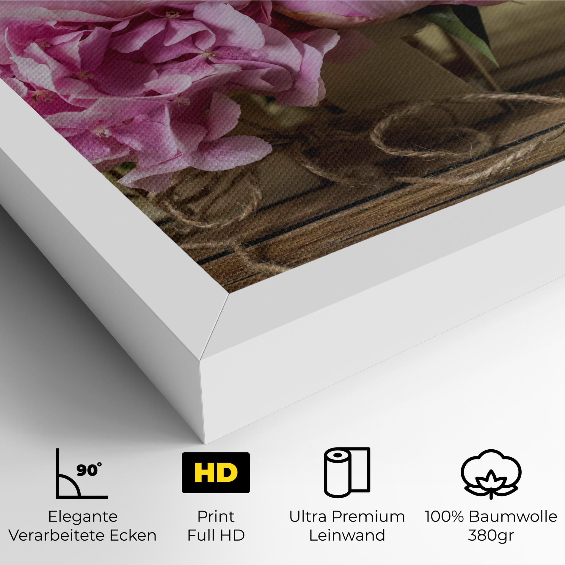 Peony On Table mockup 4