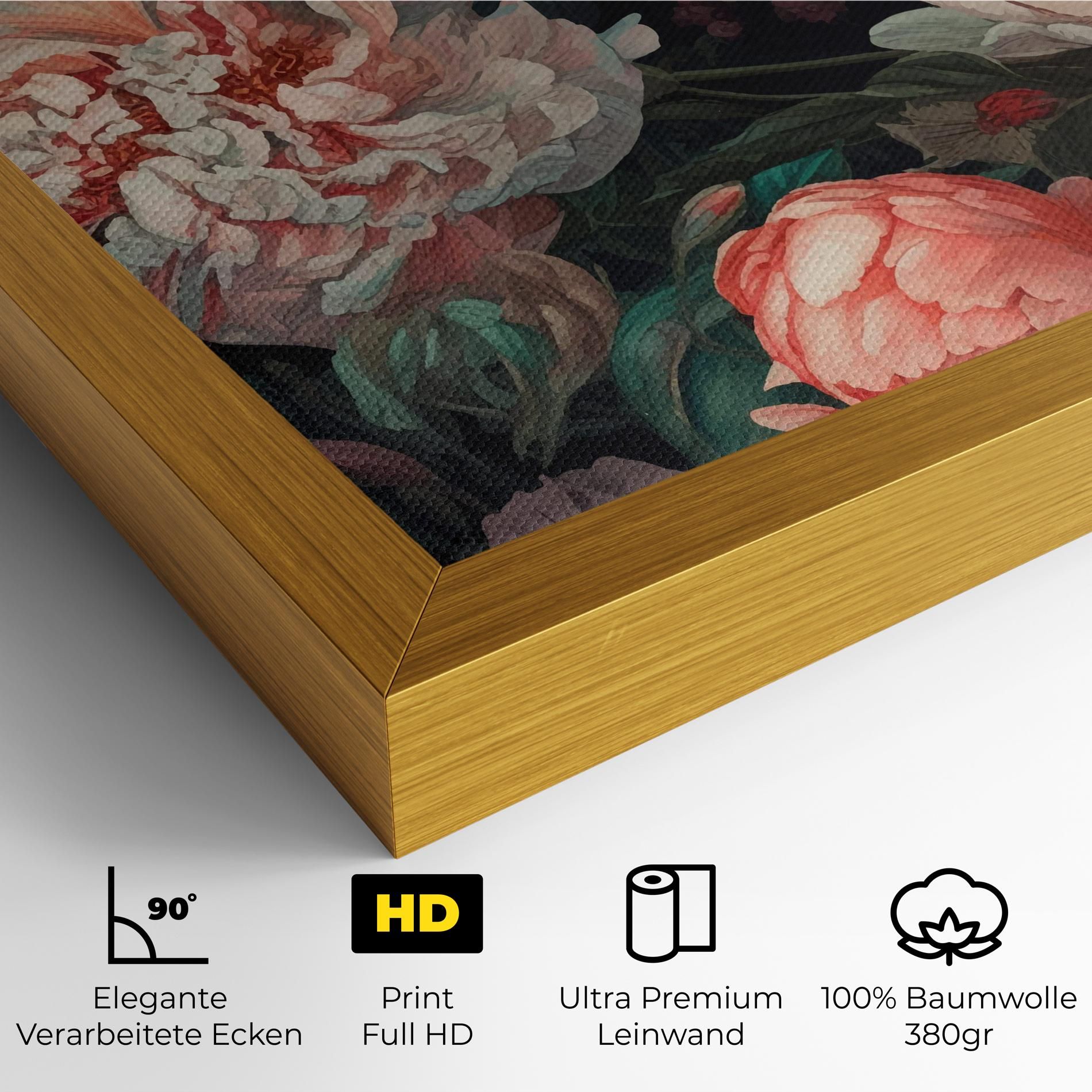 Artistic Pink Peony mockup 4