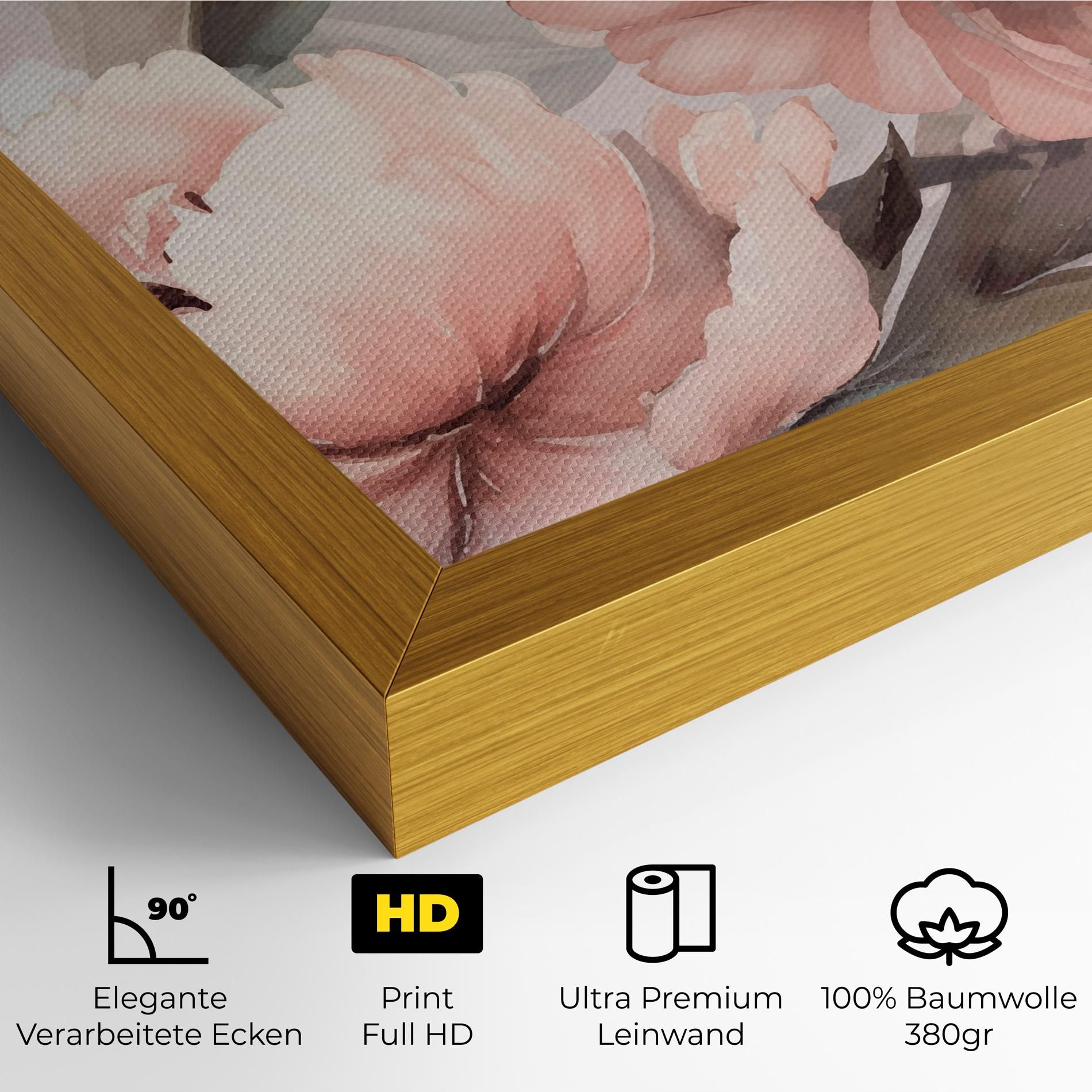 Dreamy Peony Art mockup 4