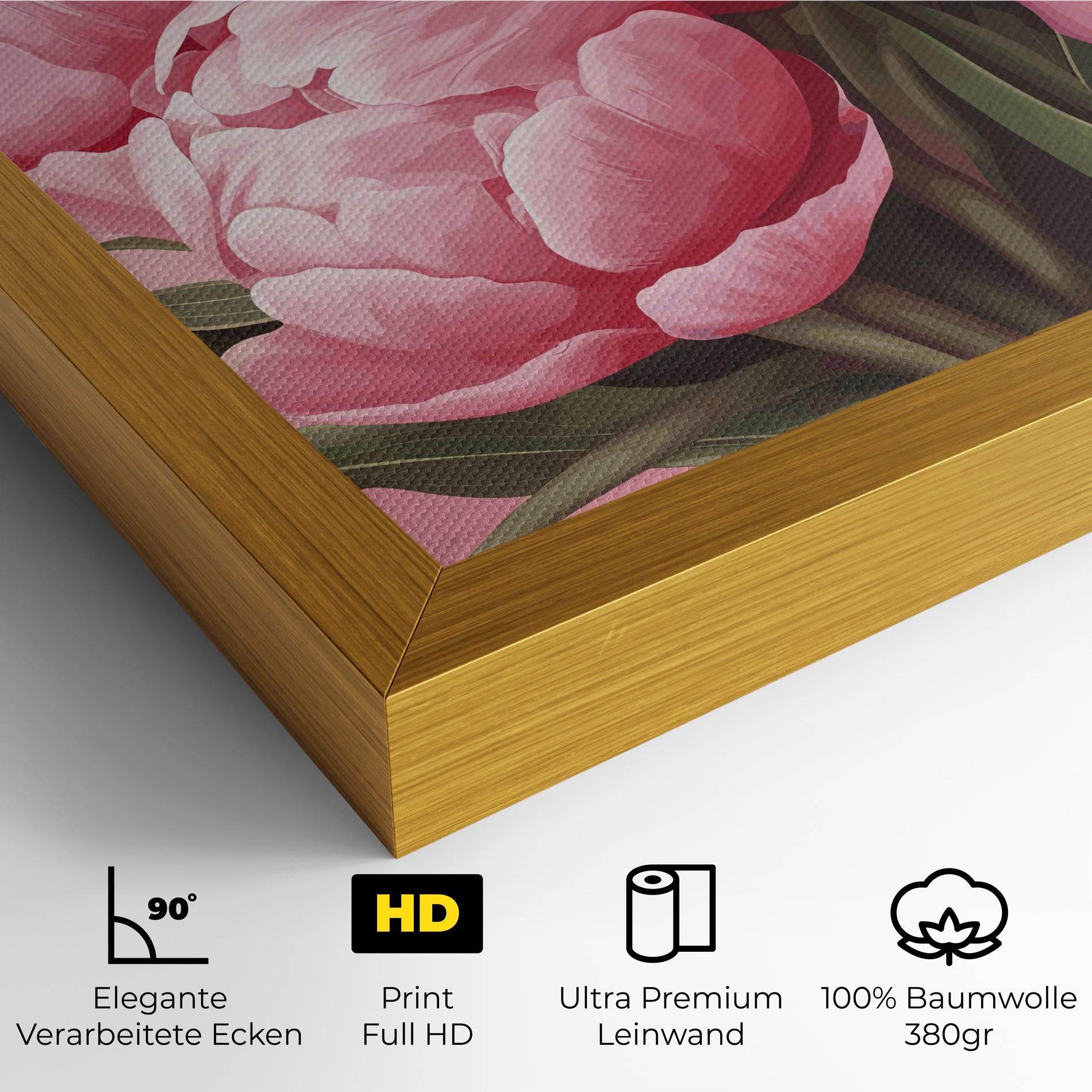 Peony On Pink mockup 4